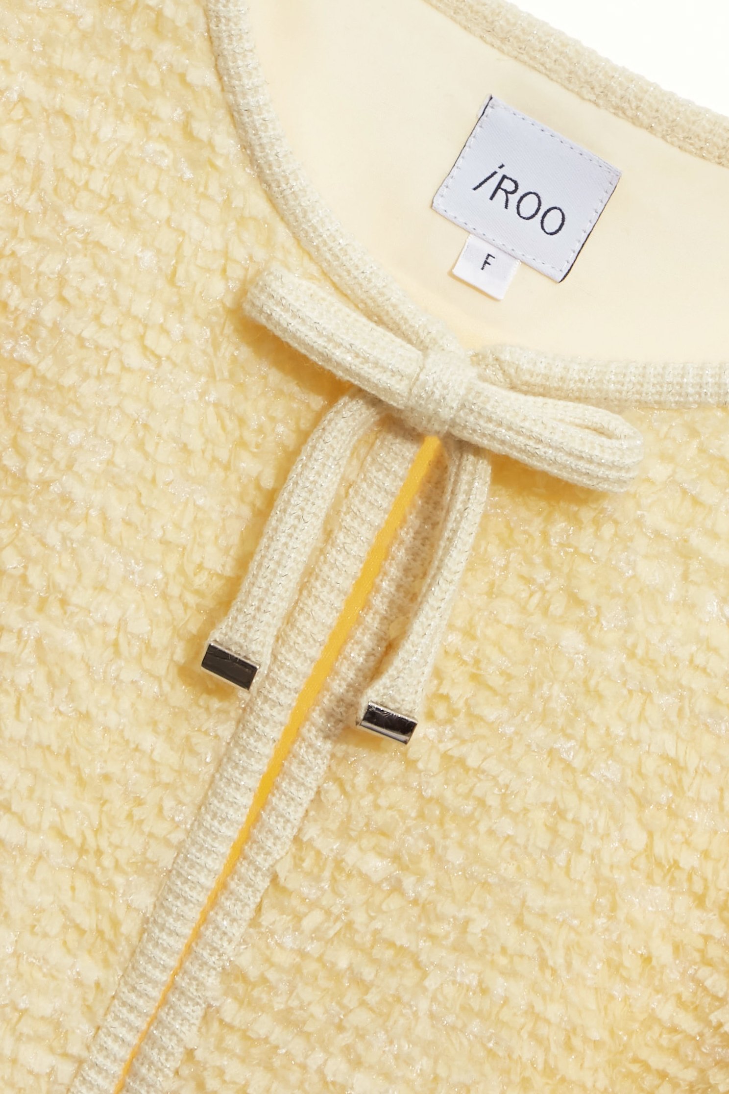 蒼穹黃花呢紗外套蒼穹黃花呢紗外套,一般外套,上班OL穿搭,外套,小香風,小香風外套,秋冬穿搭,簡約穿搭,約會特輯,蝴蝶結