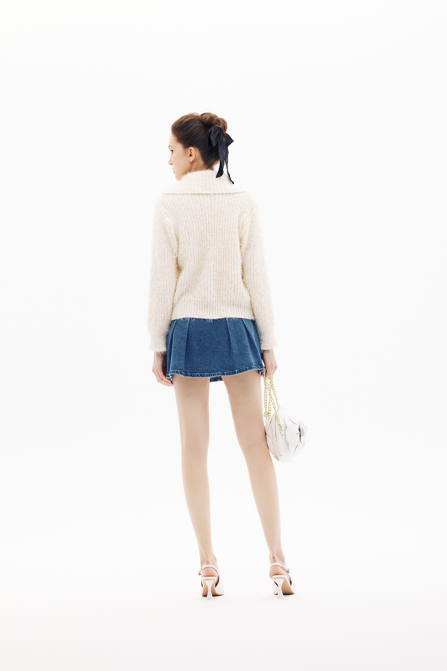 金蔥流蘇開襟針織外套金蔥流蘇開襟針織外套,一般外套,外套,春夏穿搭,珍珠,針織,針織外套