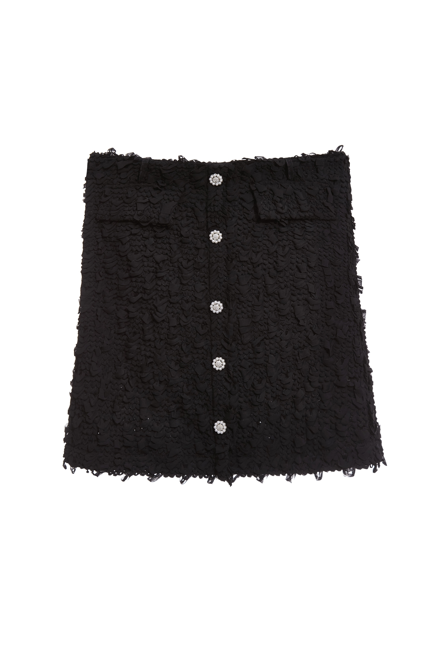 帶子紗式小香風珍珠釦短裙帶子紗式小香風珍珠釦短裙,上班OL穿搭,小香風,時髦成套搭配,珍珠,短裙,秋冬穿搭,約會特輯,花花世界