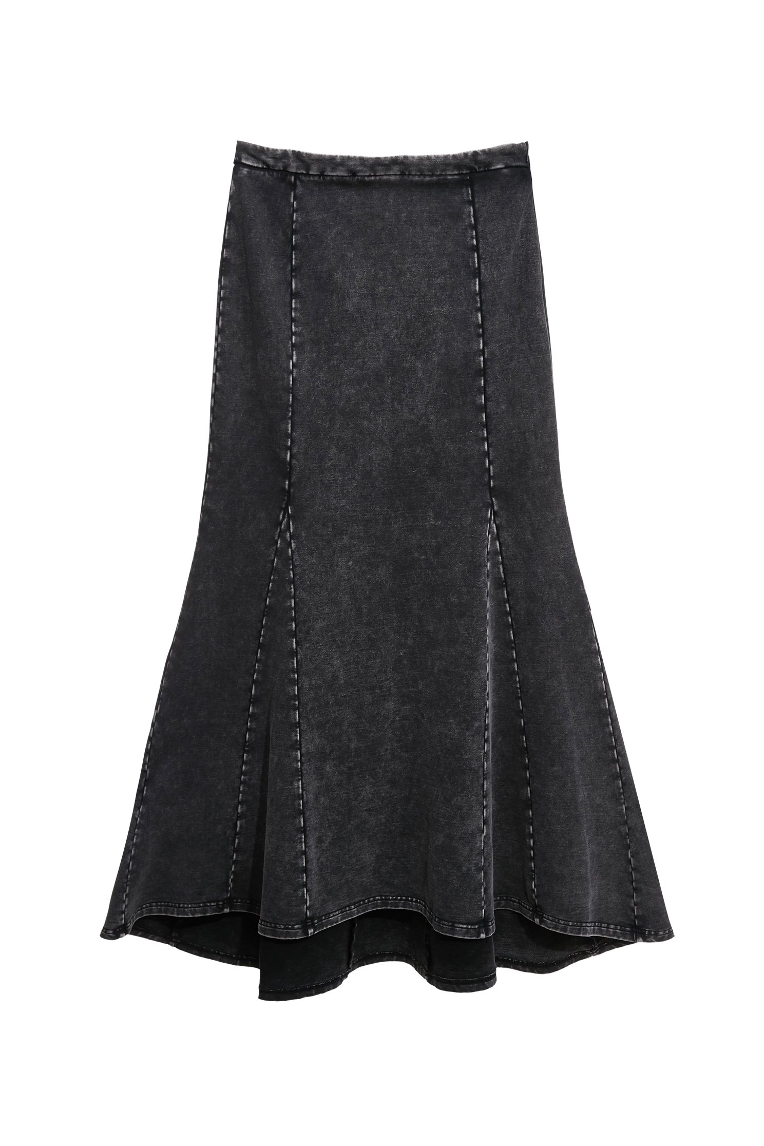 仿舊洗水魚尾長裙仿舊洗水魚尾長裙,丹寧,牛仔裙,秋冬穿搭,約會特輯,純棉,長裙