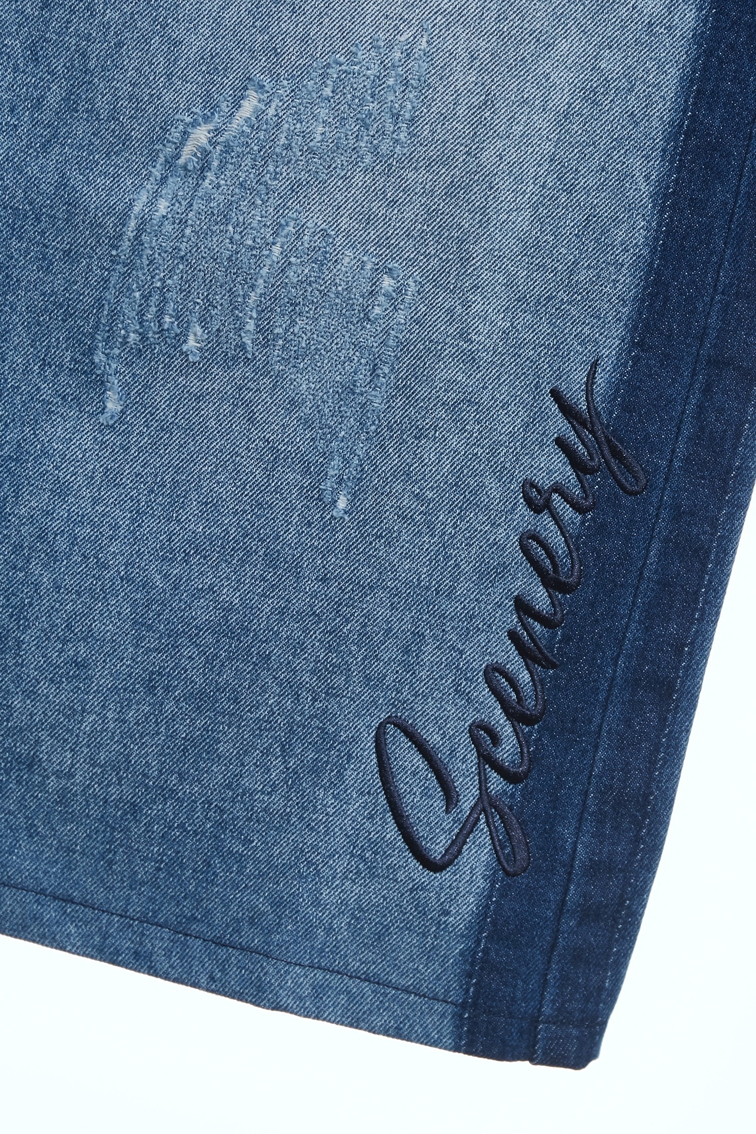 顯瘦刷色牛仔長裙顯瘦刷色牛仔長裙,刺繡,春夏穿搭,牛仔,牛仔裙