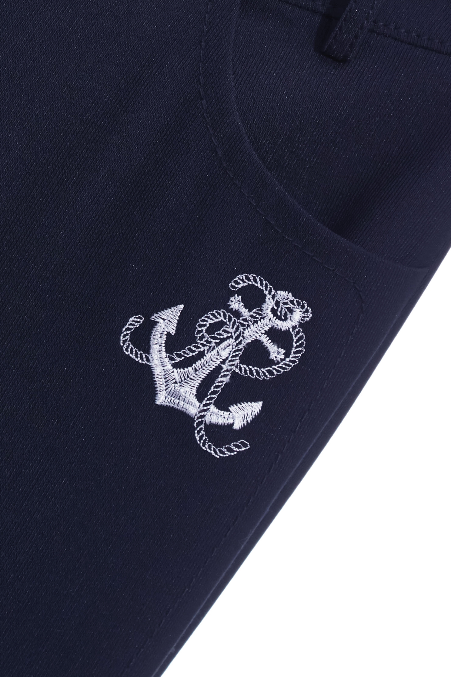 午夜藍船錨刺繡喇叭褲午夜藍船錨刺繡喇叭褲,上班OL穿搭,刺繡,喇叭褲,春夏穿搭,褲子,長褲