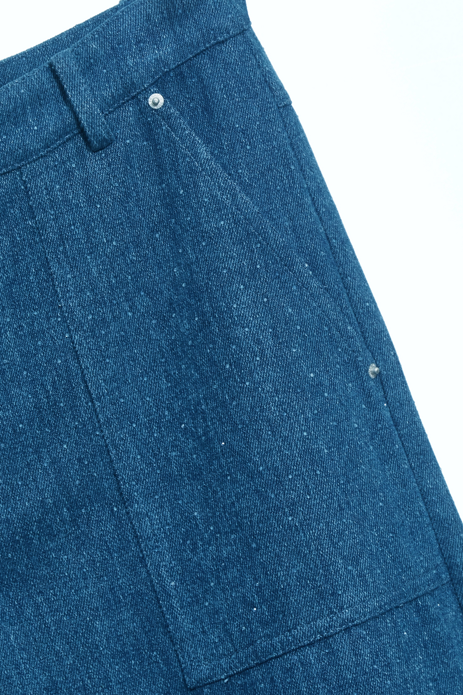 閃亮復古藍牛仔寬褲閃亮復古藍牛仔寬褲,寬褲,牛仔,牛仔褲,秋冬穿搭,純棉,褲子