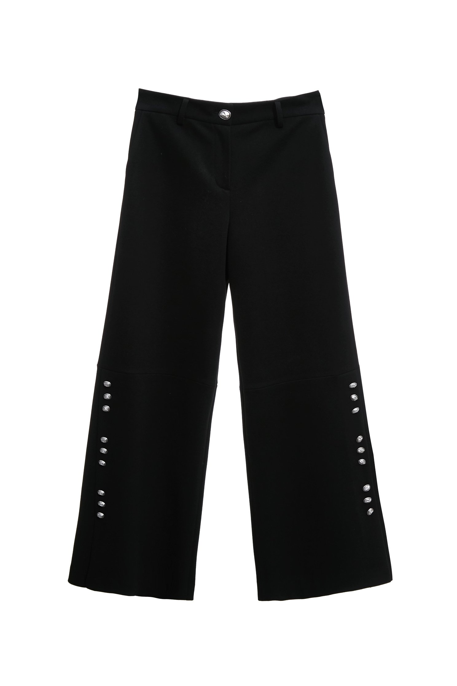 溫暖磨毛感彈性寬褲溫暖磨毛感彈性寬褲,上班OL穿搭,寬褲,秋冬穿搭,褲子