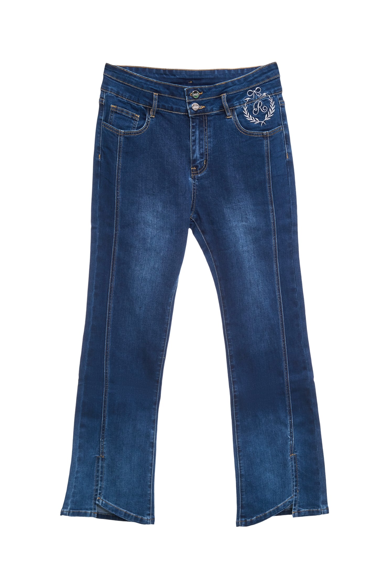 雙腰頭漸層牛仔喇叭長褲雙腰頭漸層牛仔喇叭長褲,上班OL穿搭,丹寧,春夏穿搭,牛仔,牛仔褲,約會特輯,蝴蝶結,長褲