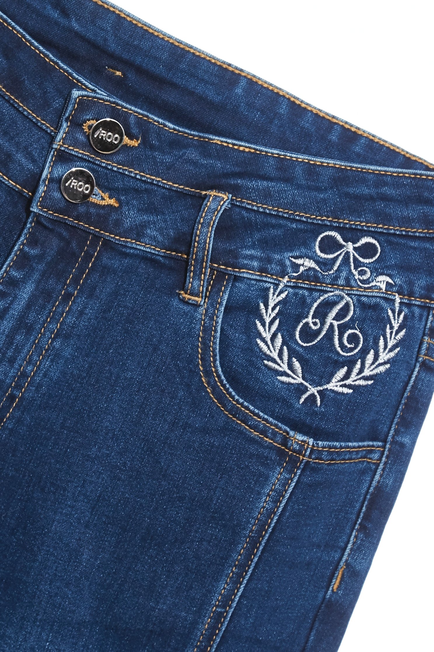 雙腰頭漸層牛仔喇叭長褲雙腰頭漸層牛仔喇叭長褲,上班OL穿搭,丹寧,春夏穿搭,牛仔,牛仔褲,約會特輯,蝴蝶結,長褲