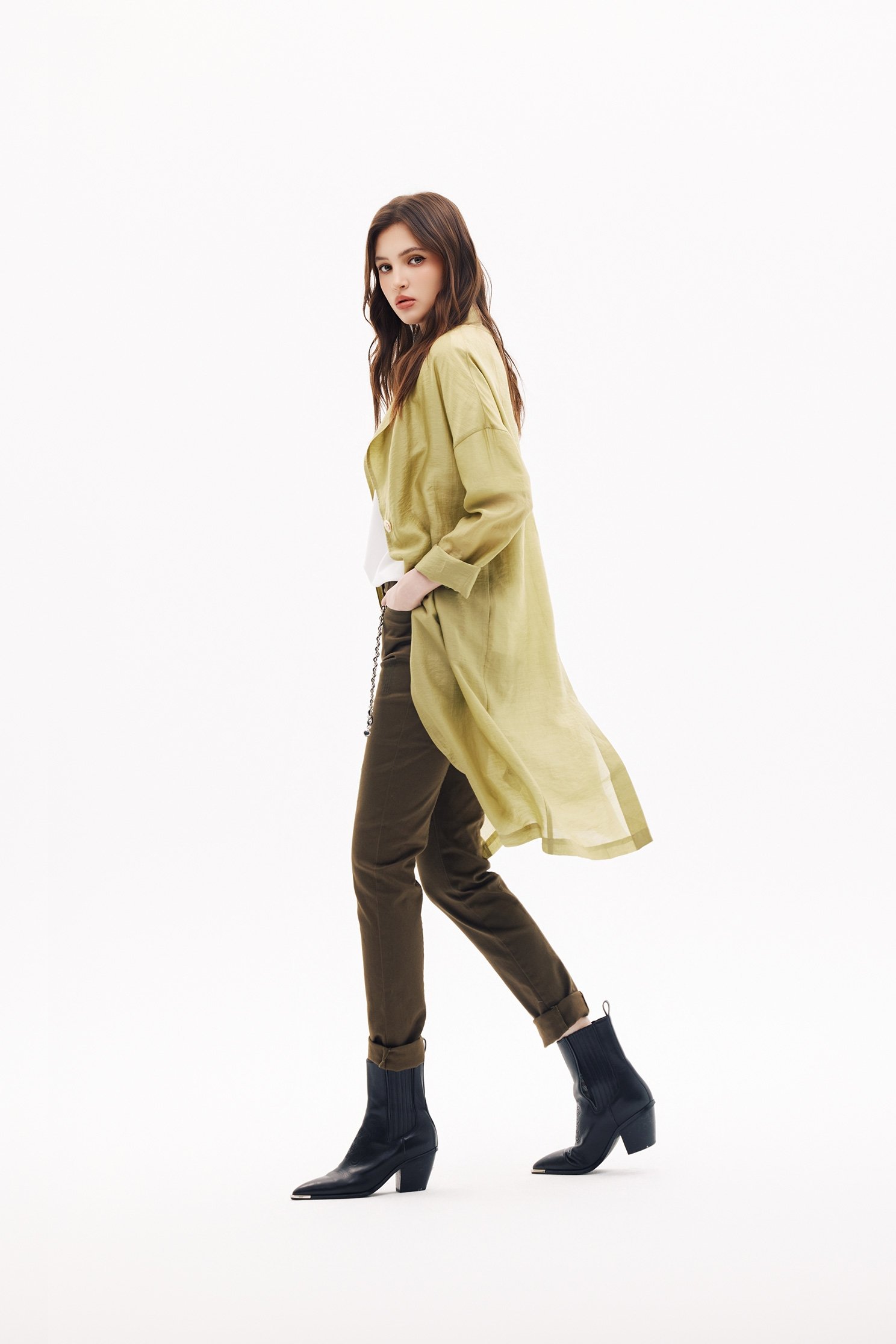 酸橙綠仿牛仔合身褲酸橙綠仿牛仔合身褲,春夏穿搭,牛仔,牛仔褲,褲子