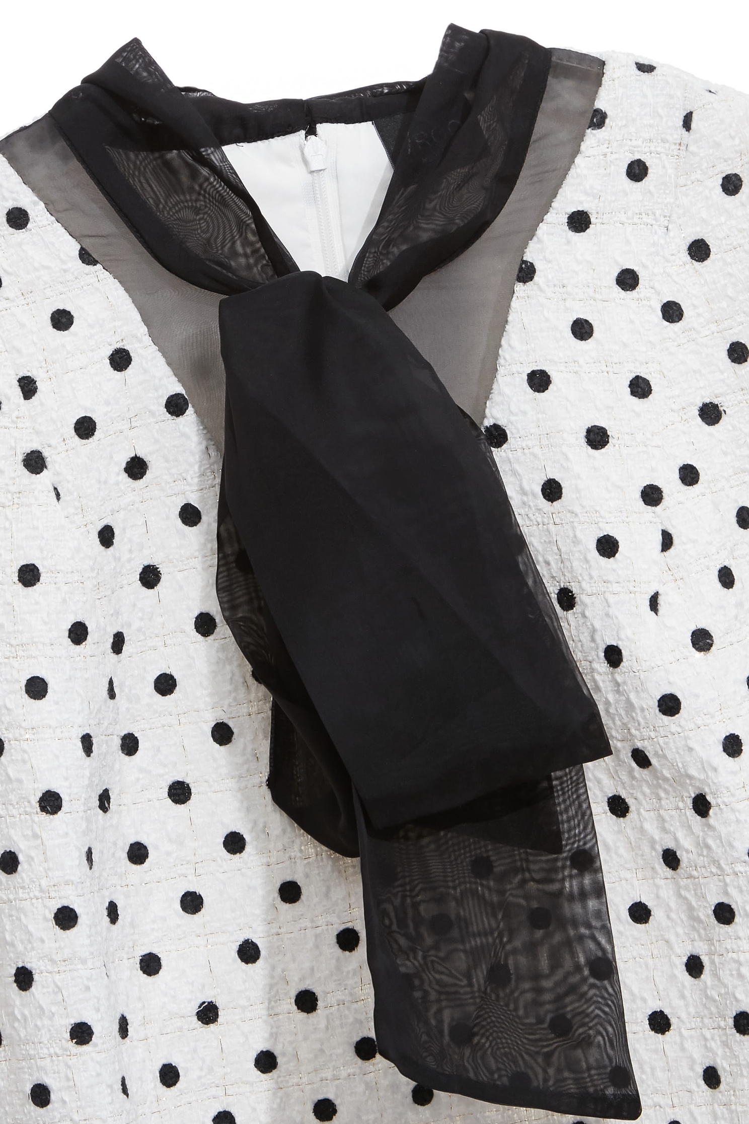 小香風波點印花短洋裝小香風波點印花短洋裝,一般洋裝,小香風,波點,秋冬穿搭