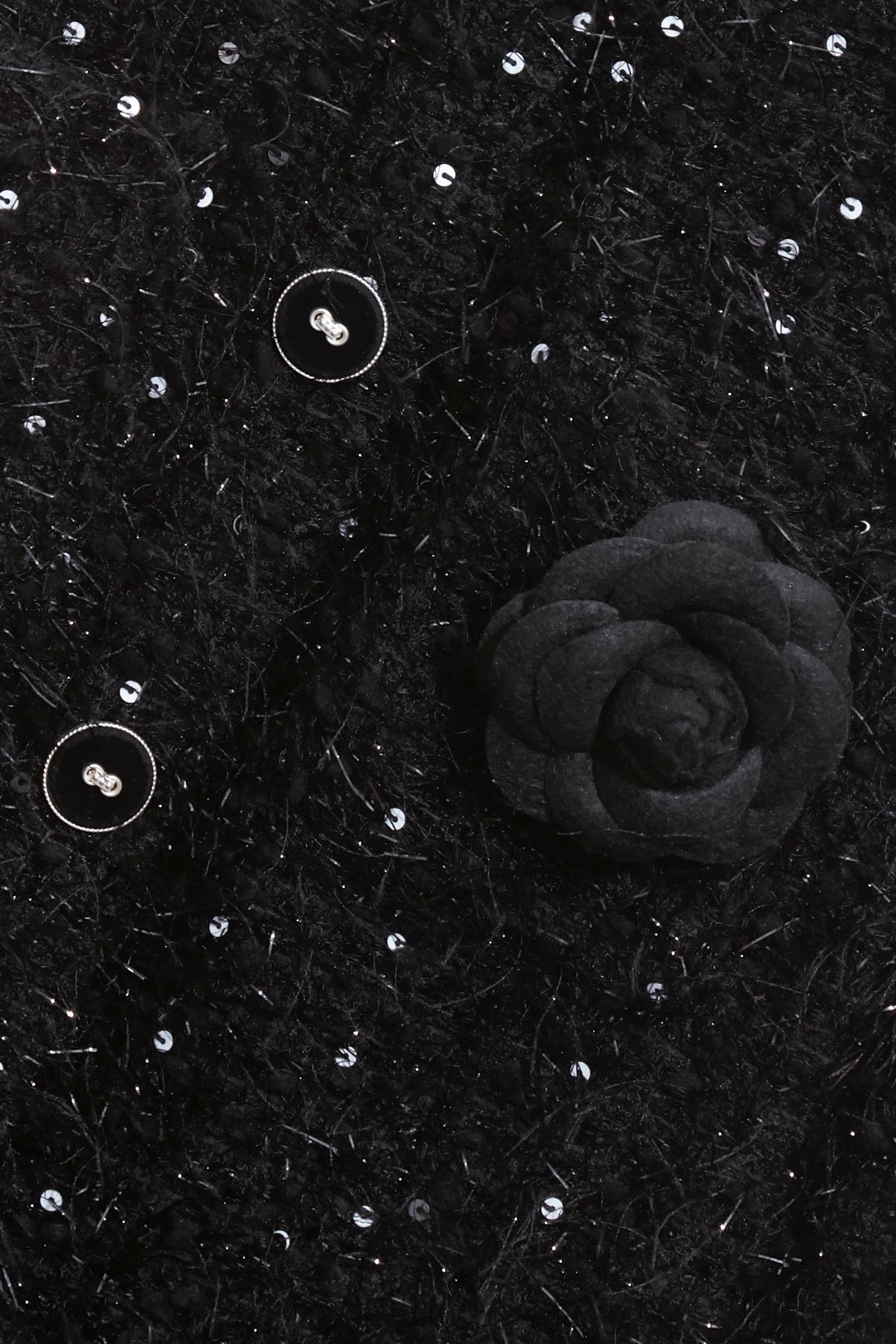 花呢崁亮片羽毛紗小香短洋裝花呢崁亮片羽毛紗小香短洋裝,一般洋裝,派對特輯,秋冬穿搭,約會特輯