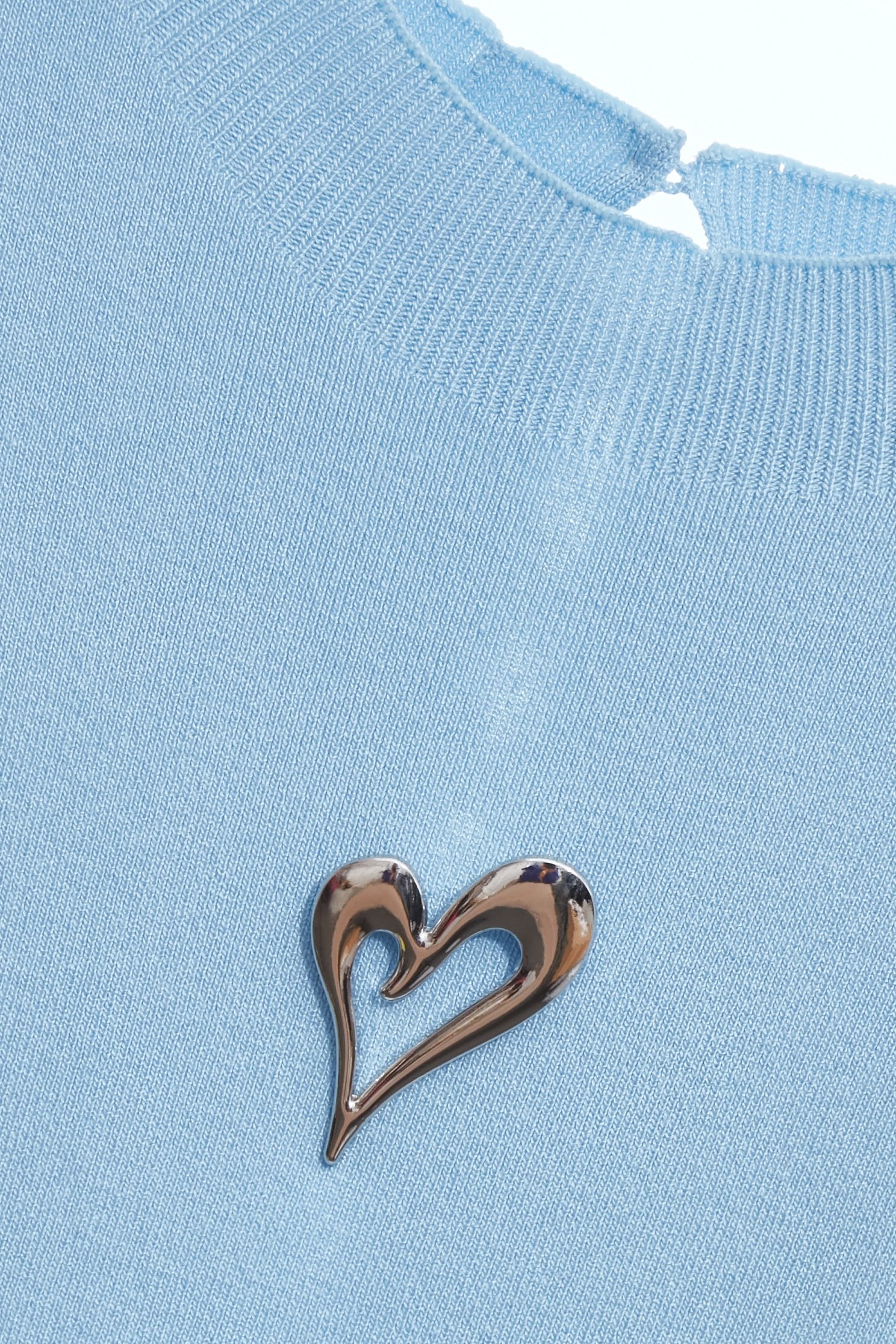 月光石藍無袖針織上衣月光石藍無袖針織上衣,一般背心,一般背心馬甲,上衣,秋冬穿搭,約會特輯,針織,針織上衣