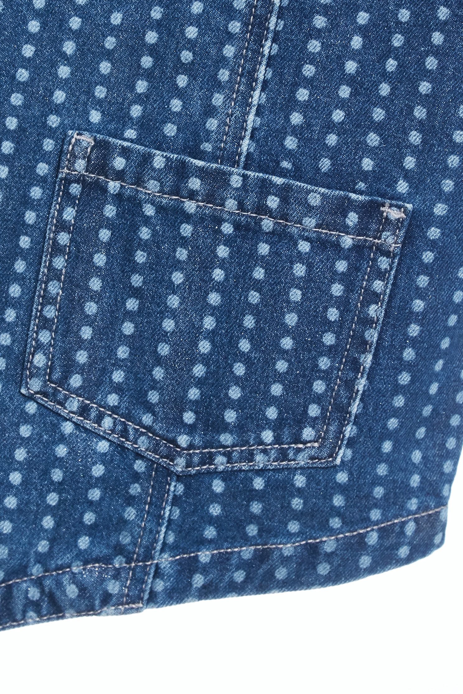 光澤感點點覆膜牛仔背心光澤感點點覆膜牛仔背心,一般背心,一般背心馬甲,丹寧,外套,時髦成套搭配,牛仔,牛仔外套,背心