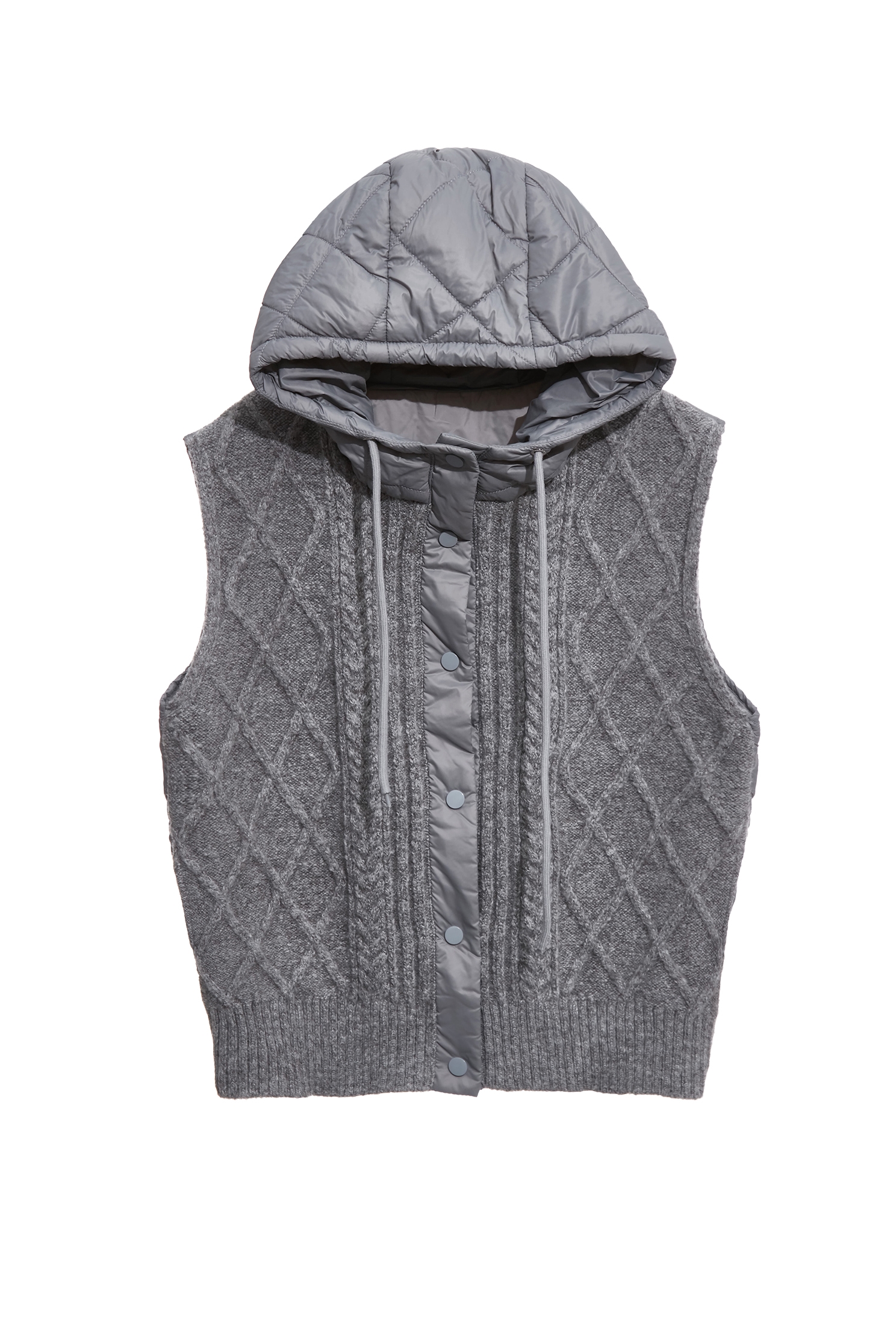 薄暮灰鋪棉背心薄暮灰鋪棉背心,一般外套,一般背心,一般背心馬甲,外套,秋冬穿搭,背心,針織,針織背心