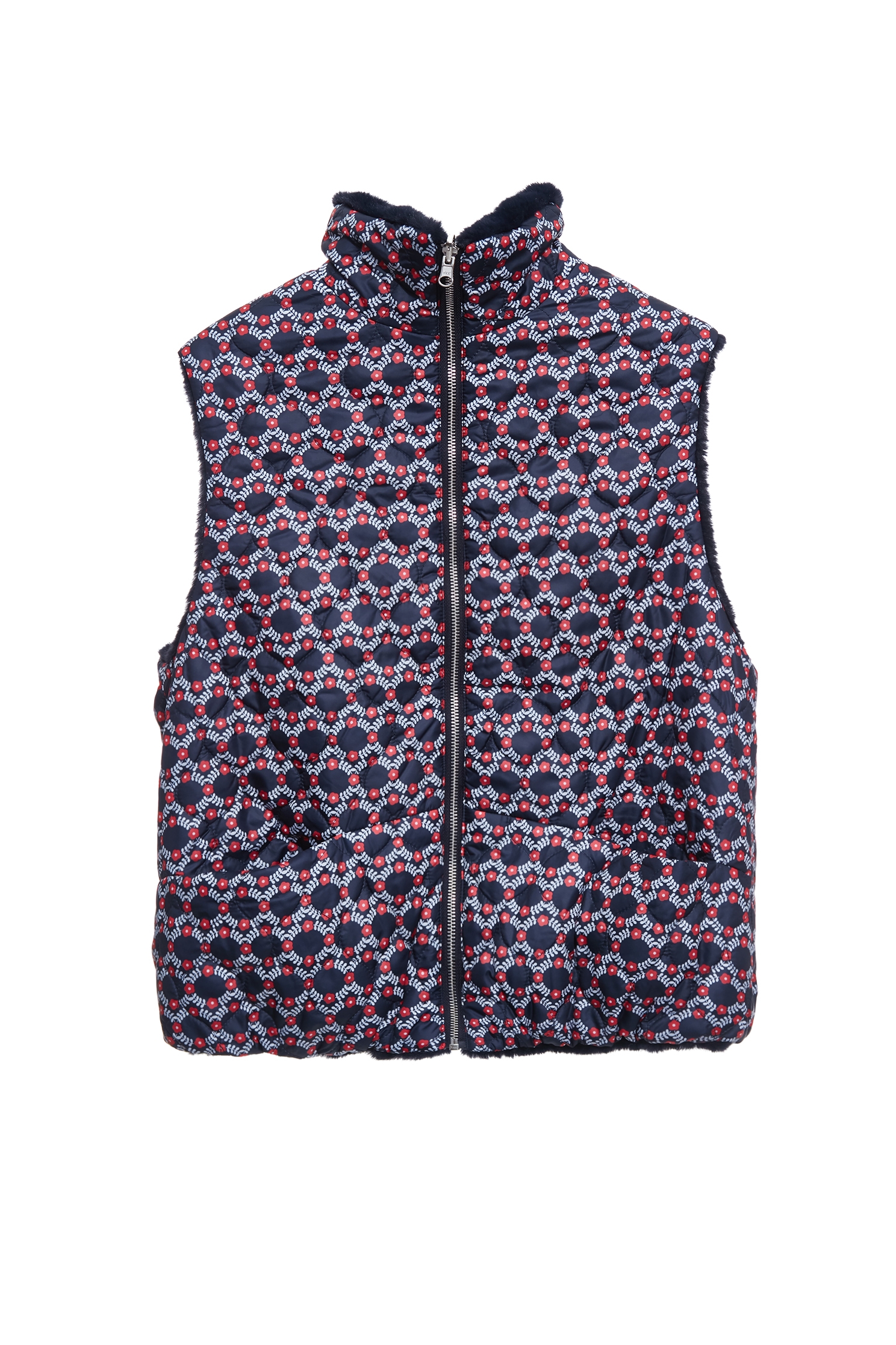 濃厚靛藍仿皮草正反穿外套濃厚靛藍仿皮草正反穿外套,一般外套,一般背心,一般背心馬甲,外套,秋冬穿搭,背心