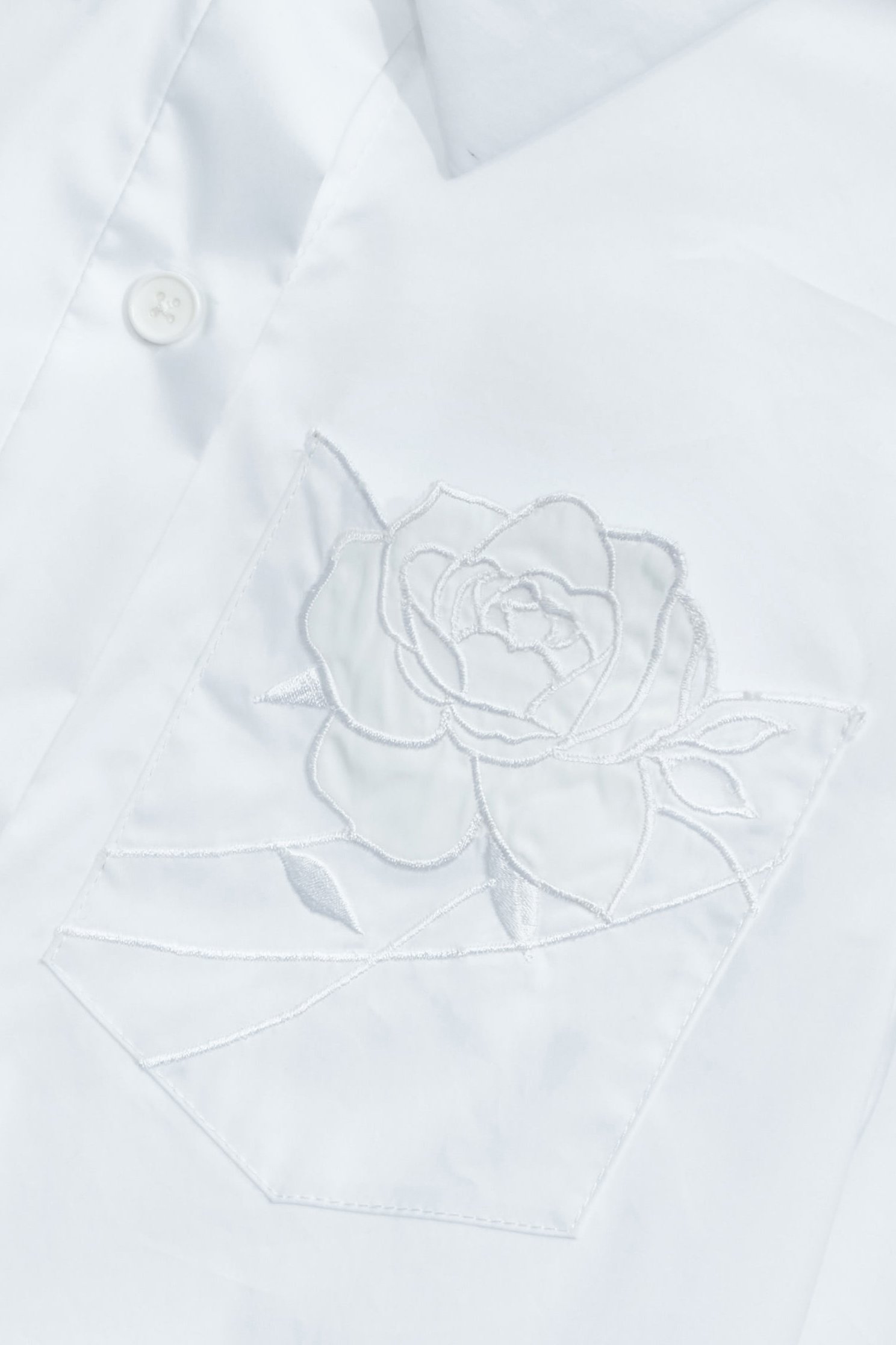 立體花朵繡花單品上衣,上衣,春夏穿搭,花花世界