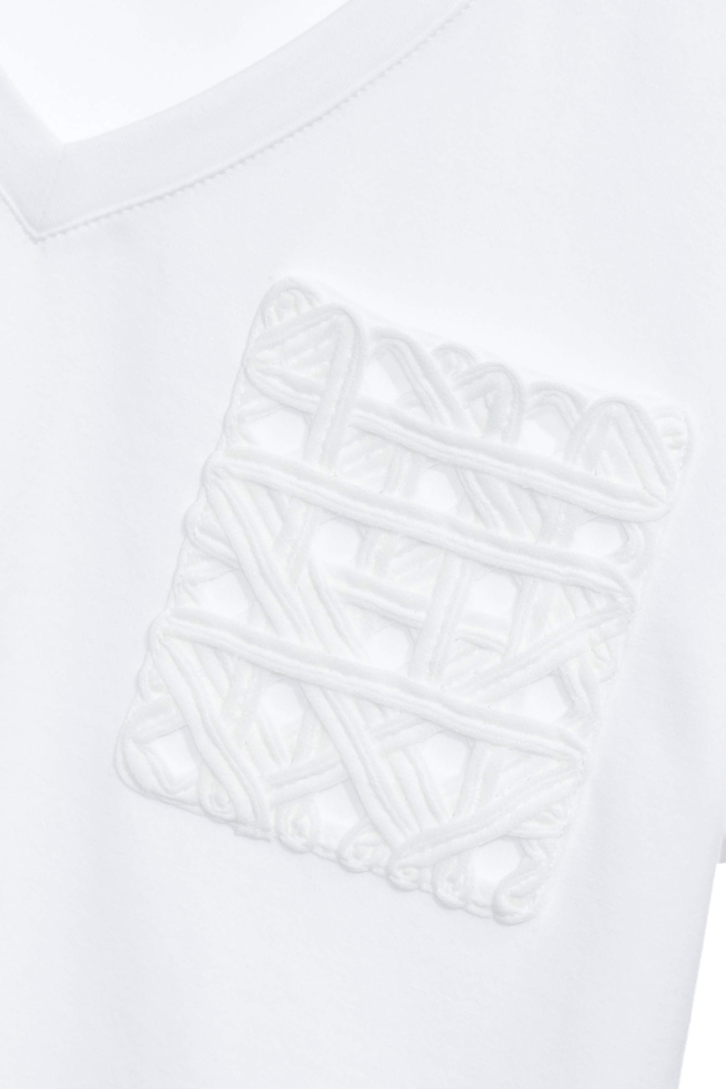 編織口袋V領T編織口袋V領T,T-Shirt,上班OL穿搭,春夏穿搭,約會特輯,純棉,輕奢度假