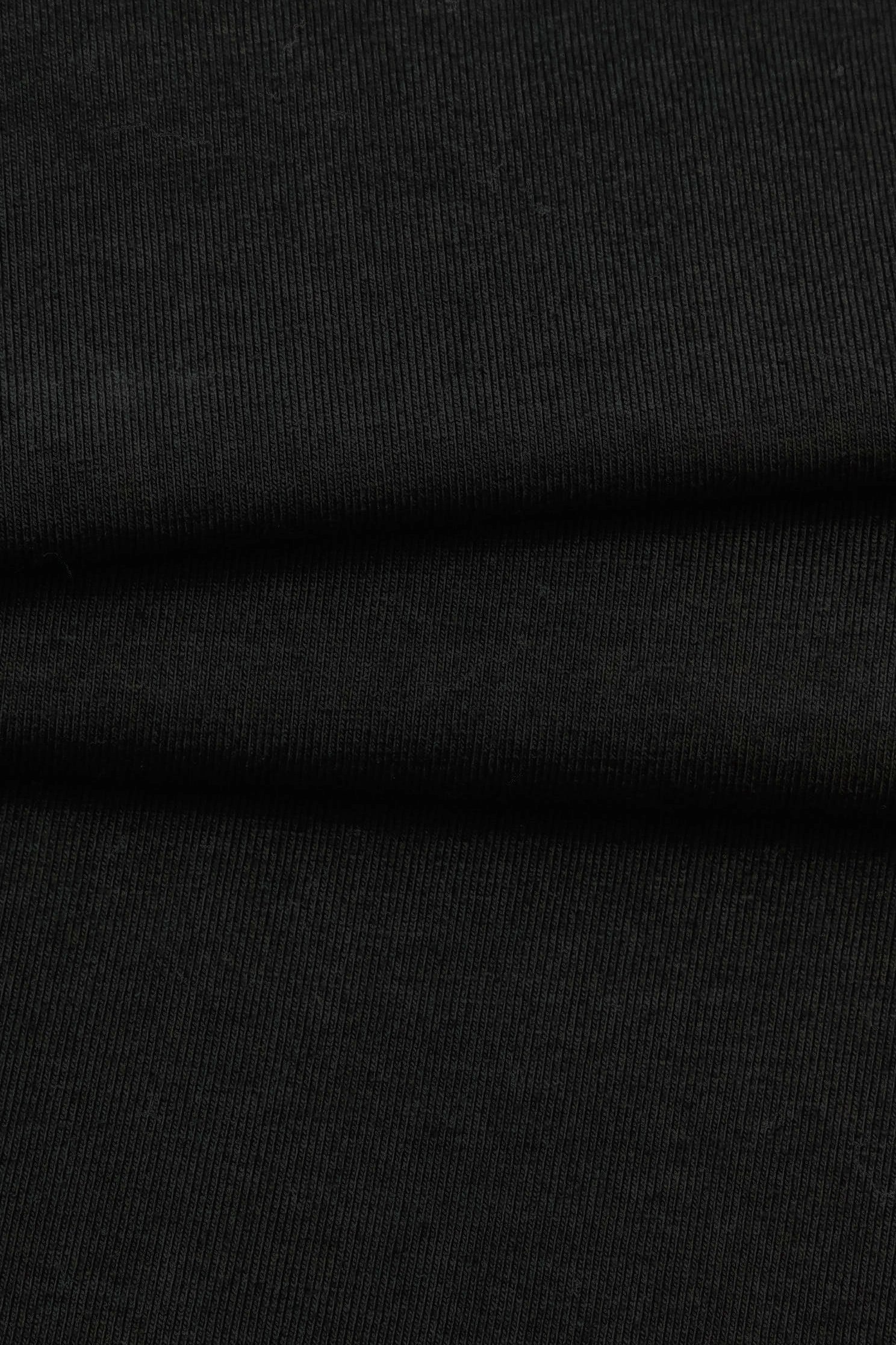波點愛心不對稱T波點愛心不對稱T,T-Shirt,上衣,春夏穿搭,波點,純棉,繡花,黑色上衣