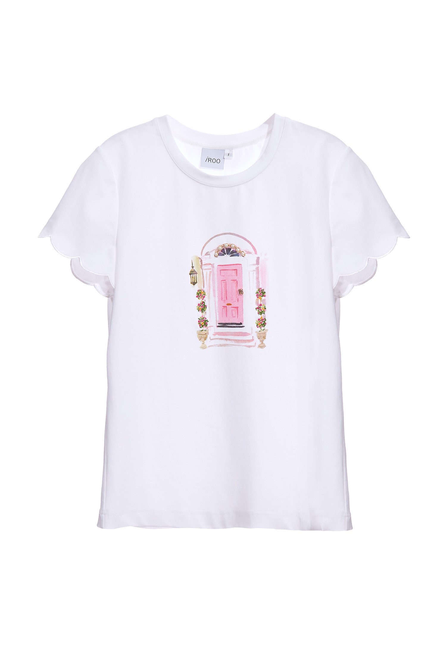 經典印花T恤上衣經典印花T恤上衣,T-Shirt,上衣,刺繡,圓領上衣,春夏穿搭,沁涼夏裝,流行穿搭,白色上衣,純棉,舒適主義