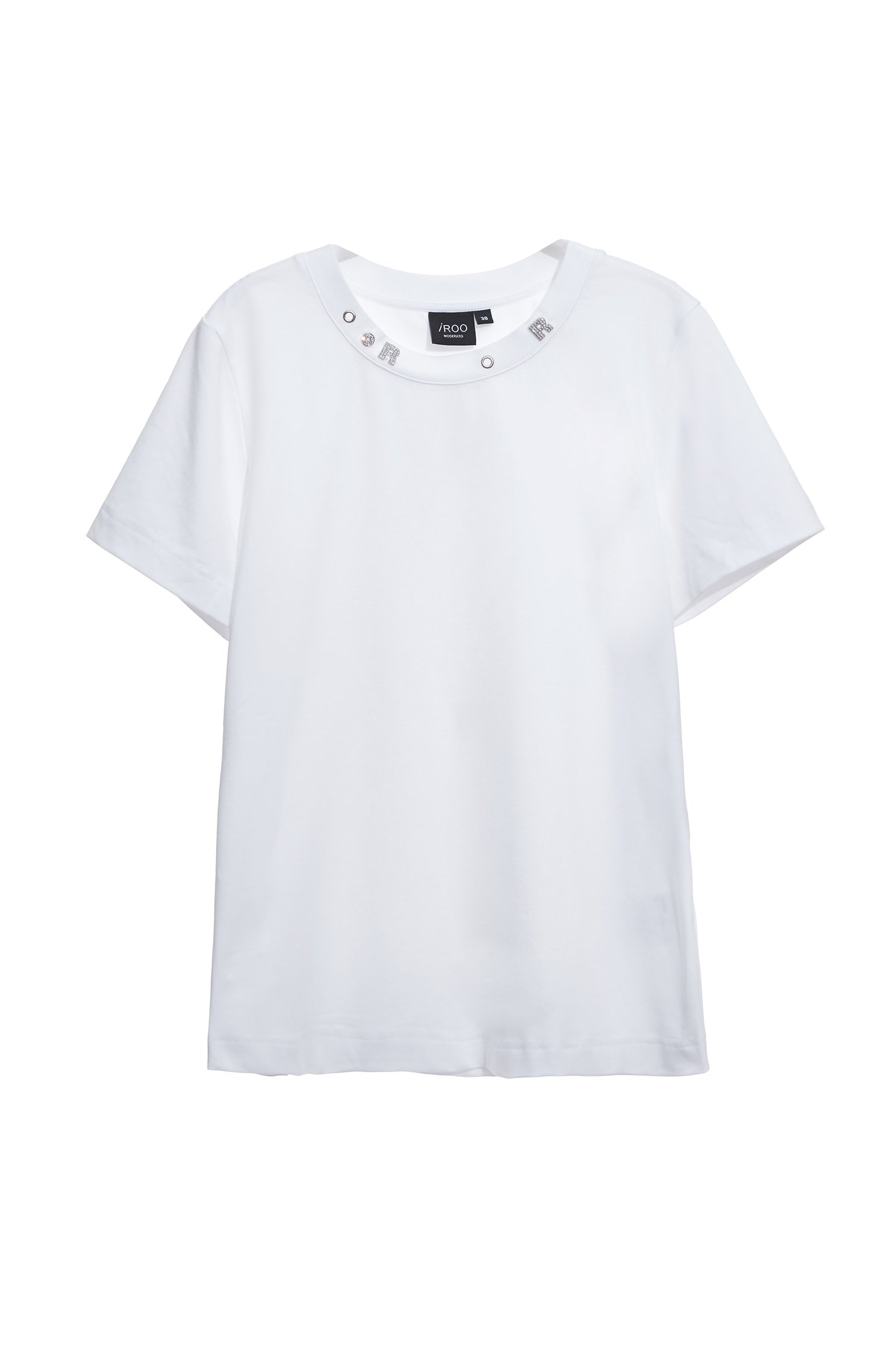 領圈造型T恤上衣領圈造型T恤上衣,T-Shirt,上衣,白色上衣,秋冬穿搭