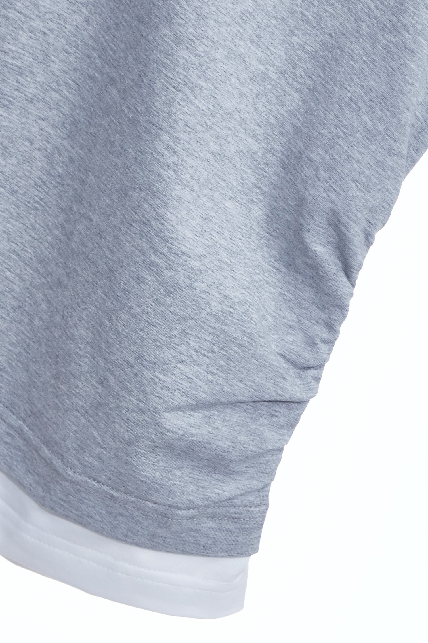 薄暮灰假兩件T恤上衣薄暮灰假兩件T恤上衣,T-Shirt,T恤,V領上衣,上班OL穿搭,上衣,秋冬穿搭,約會特輯,純棉