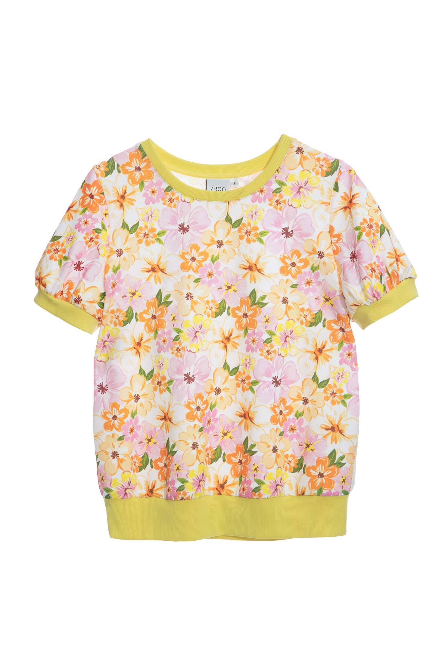迷漾花園印花T恤上衣迷漾花園印花T恤上衣,T-Shirt,上衣,春夏穿搭,花花世界