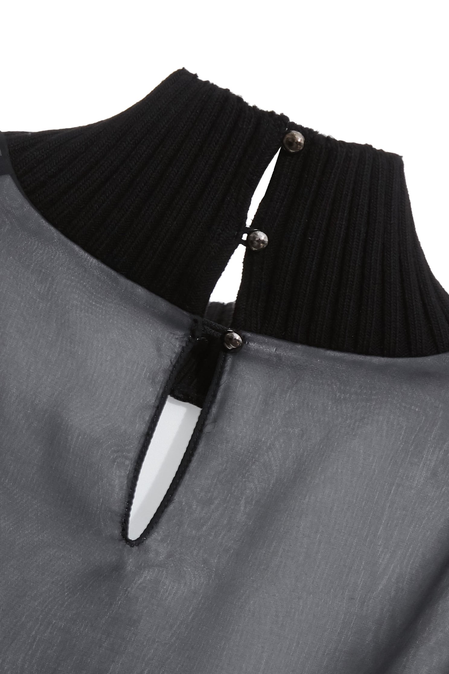 雙層異材透視愛心印花單品雙層異材透視愛心印花單品,上衣,秋冬穿搭,黑色上衣