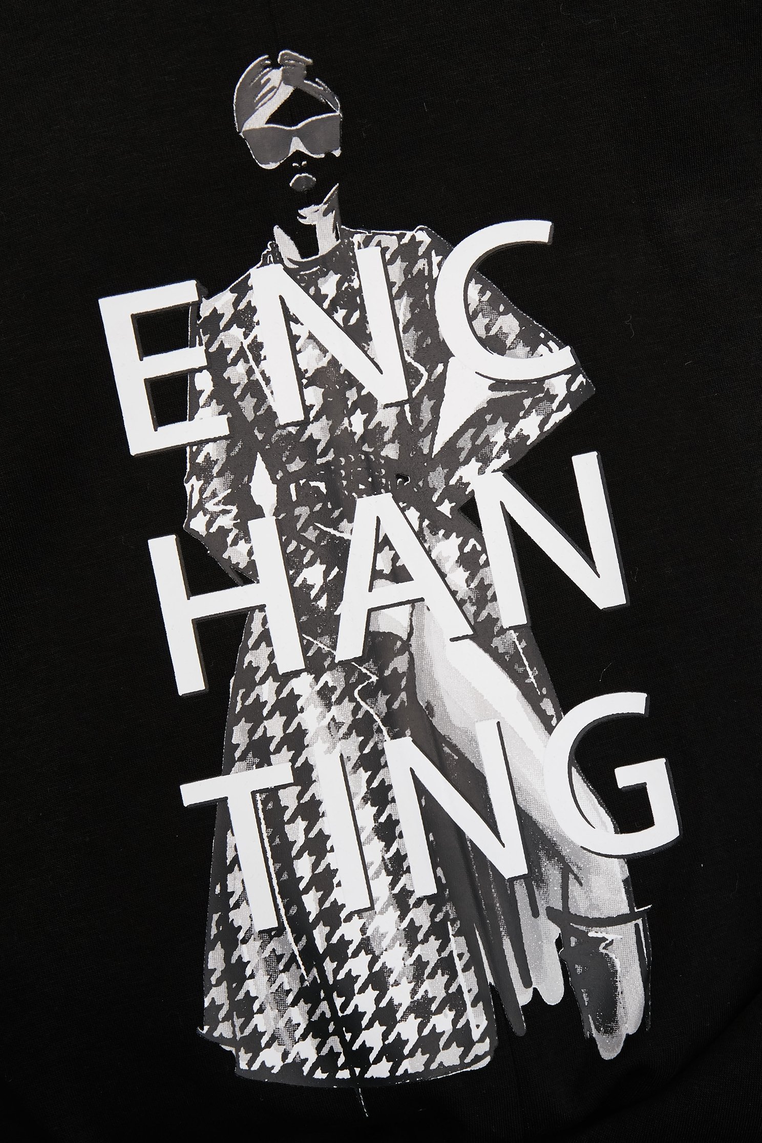 千鳥圖騰印花T單品上衣千鳥圖騰印花T單品上衣,上班OL穿搭,上衣,秋冬穿搭,襯衫