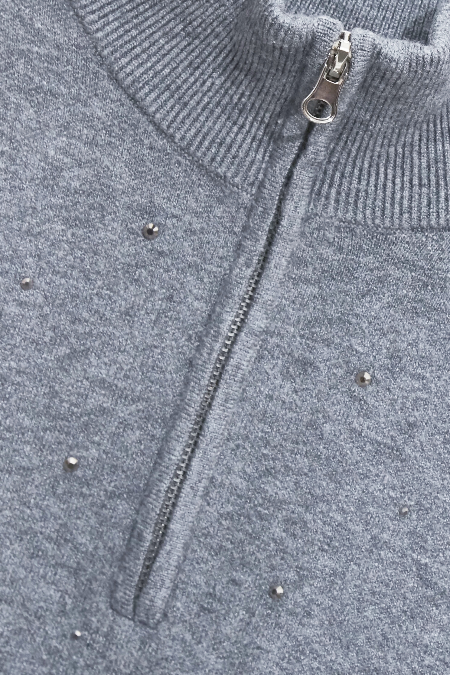 薄暮灰閃光針織上衣薄暮灰閃光針織上衣,上衣,秋冬穿搭,針織,針織衫