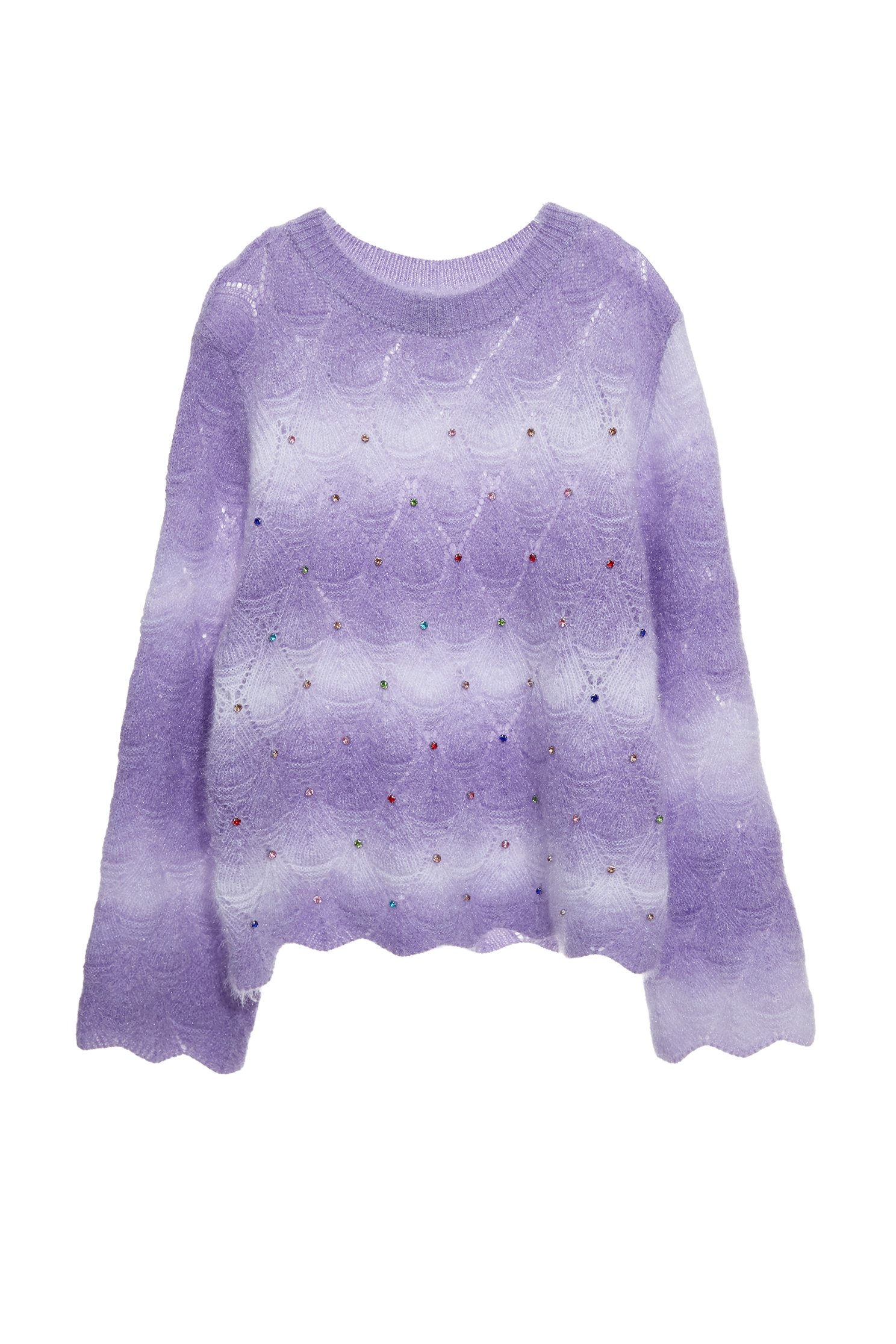 銀河丁香紫漸層針織銀河丁香紫漸層針織,上衣,條紋,秋冬穿搭,約會特輯,針織,針織上衣,針織衫