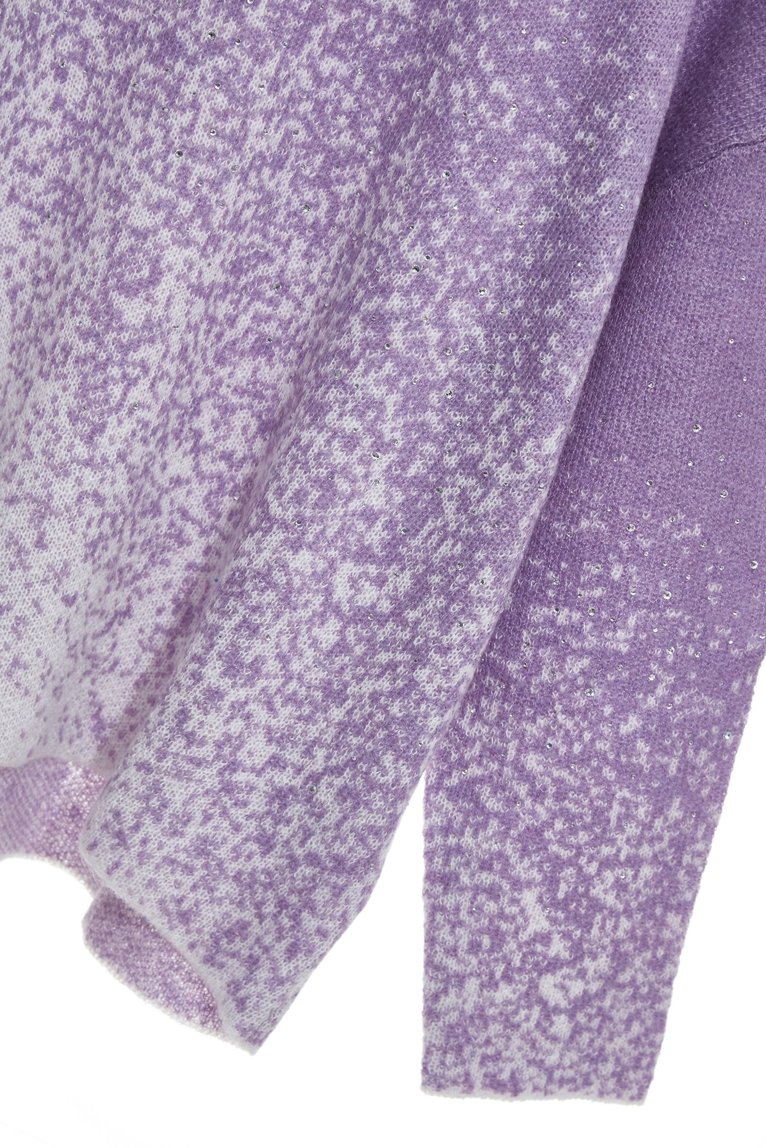 薰衣草色閃光針織上衣薰衣草色閃光針織上衣,上衣,秋冬穿搭,約會特輯,針織,針織上衣,針織衫