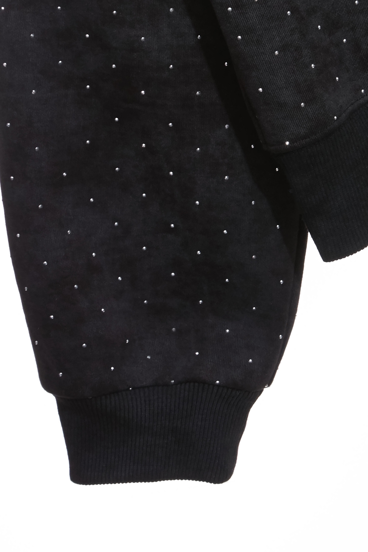 仿舊洗水閃光衛衣仿舊洗水閃光衛衣,上衣,秋冬穿搭,黑色上衣