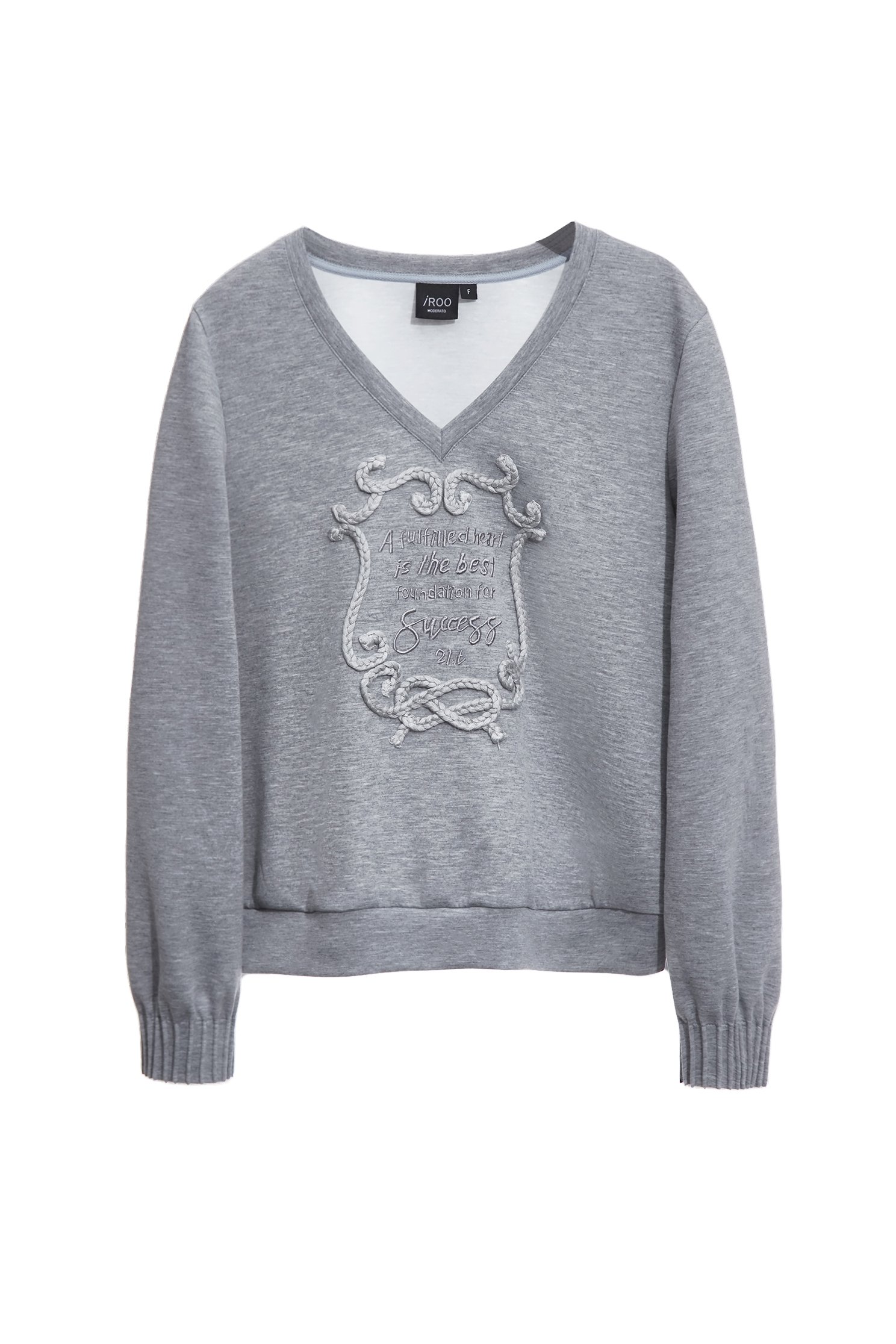 袖口立體摺飾上衣袖口立體摺飾上衣,上衣,刺繡,秋冬穿搭