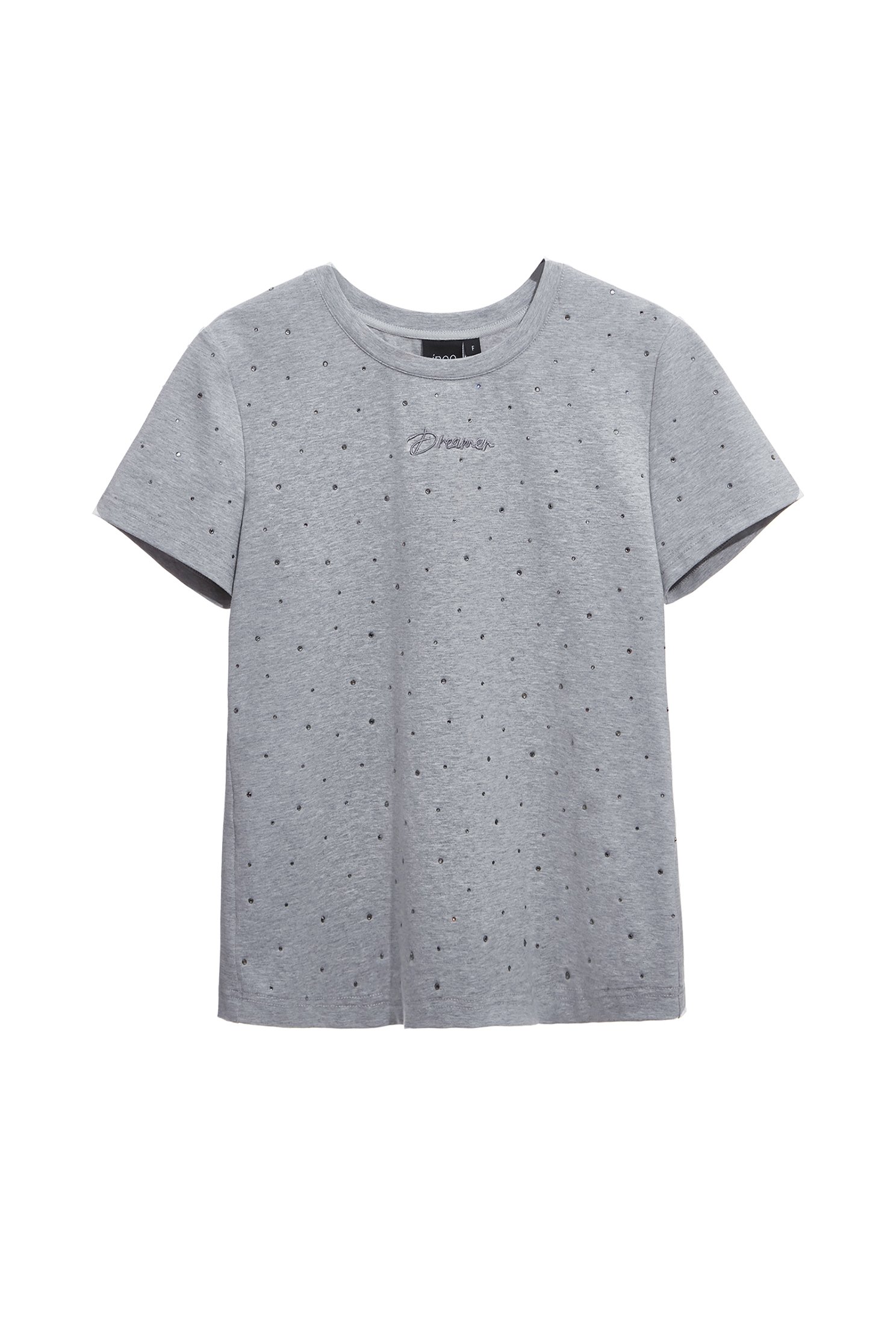 飾鑽Ｔ恤上衣飾鑽Ｔ恤上衣,上衣,刺繡,秋冬穿搭,純棉