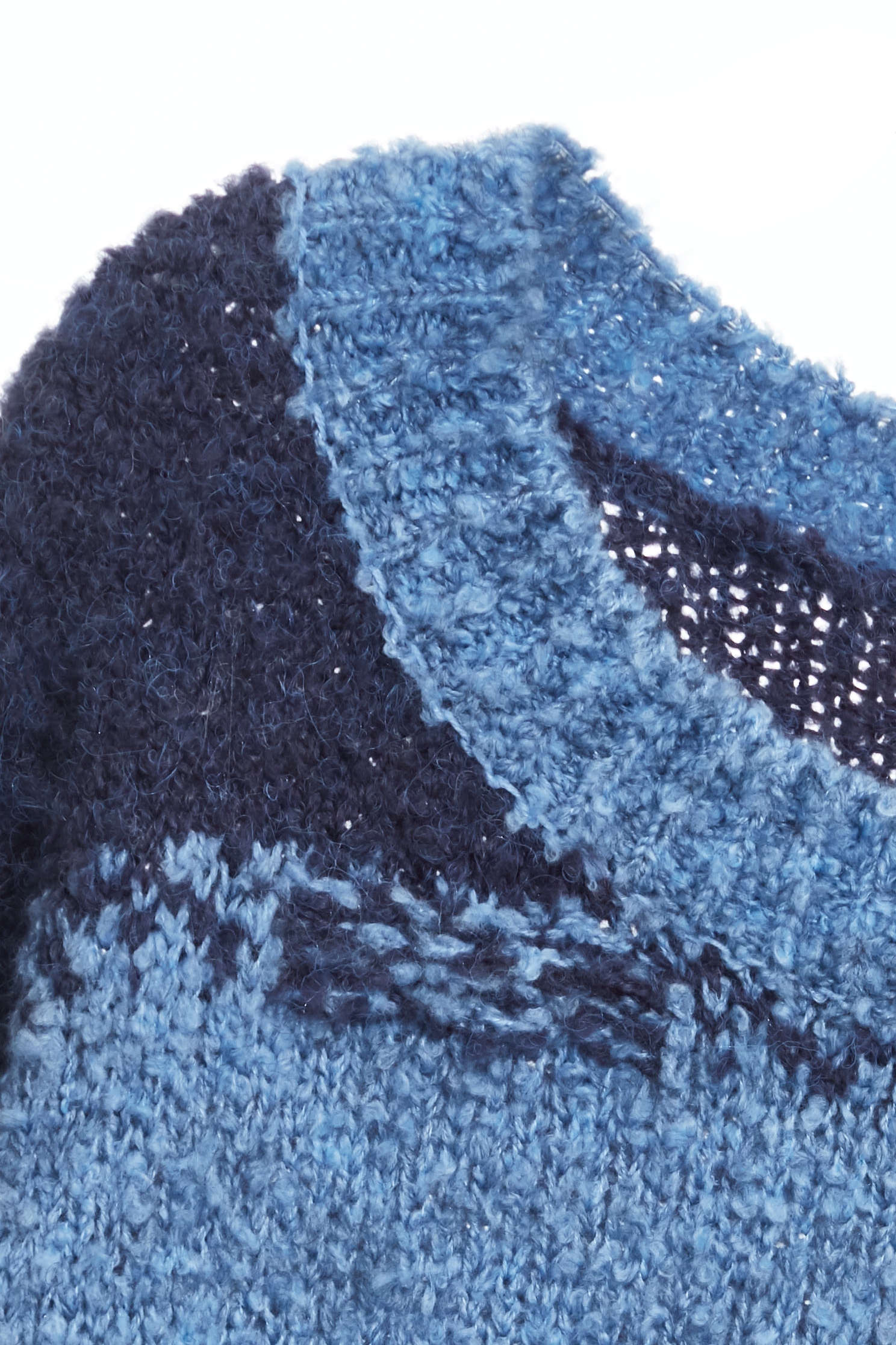 偽搖粒絨效果針織上衣偽搖粒絨效果針織上衣,上衣,春夏穿搭,珍珠,針織,針織衫