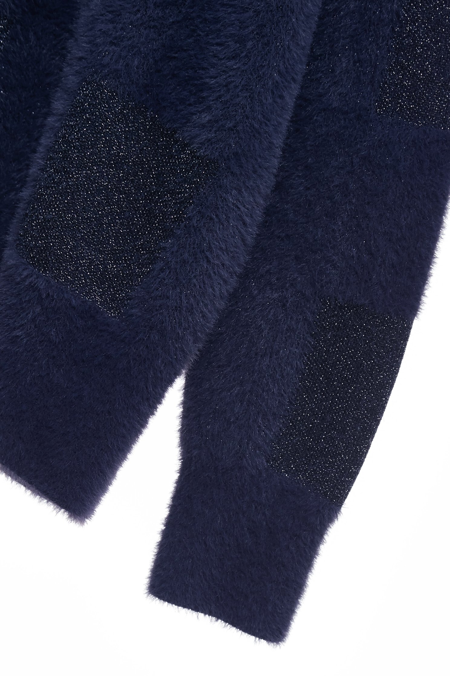 光澤感正反針連帽針織上衣光澤感正反針連帽針織上衣,上衣,春夏穿搭,格紋,針織,針織衫