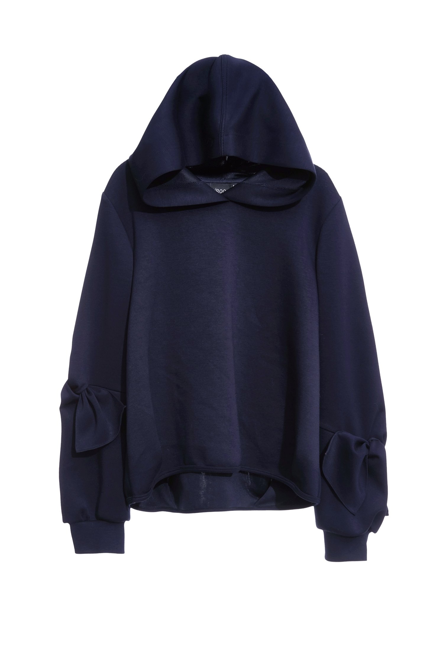 濃厚靛藍蝴蝶結袖上衣濃厚靛藍蝴蝶結袖上衣,上衣,春夏穿搭,蝴蝶結