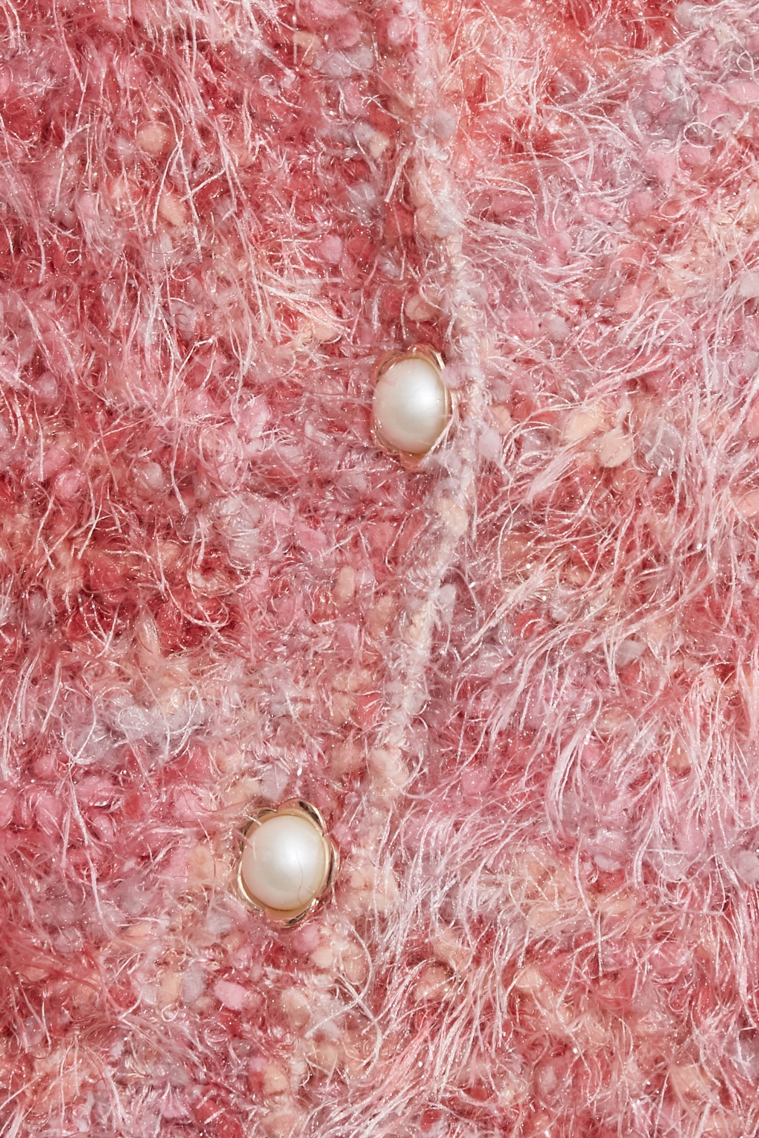 玫瑰可露麗閃光針織外套玫瑰可露麗閃光針織外套,一般外套,外套,春夏穿搭,珍珠,針織,針織外套