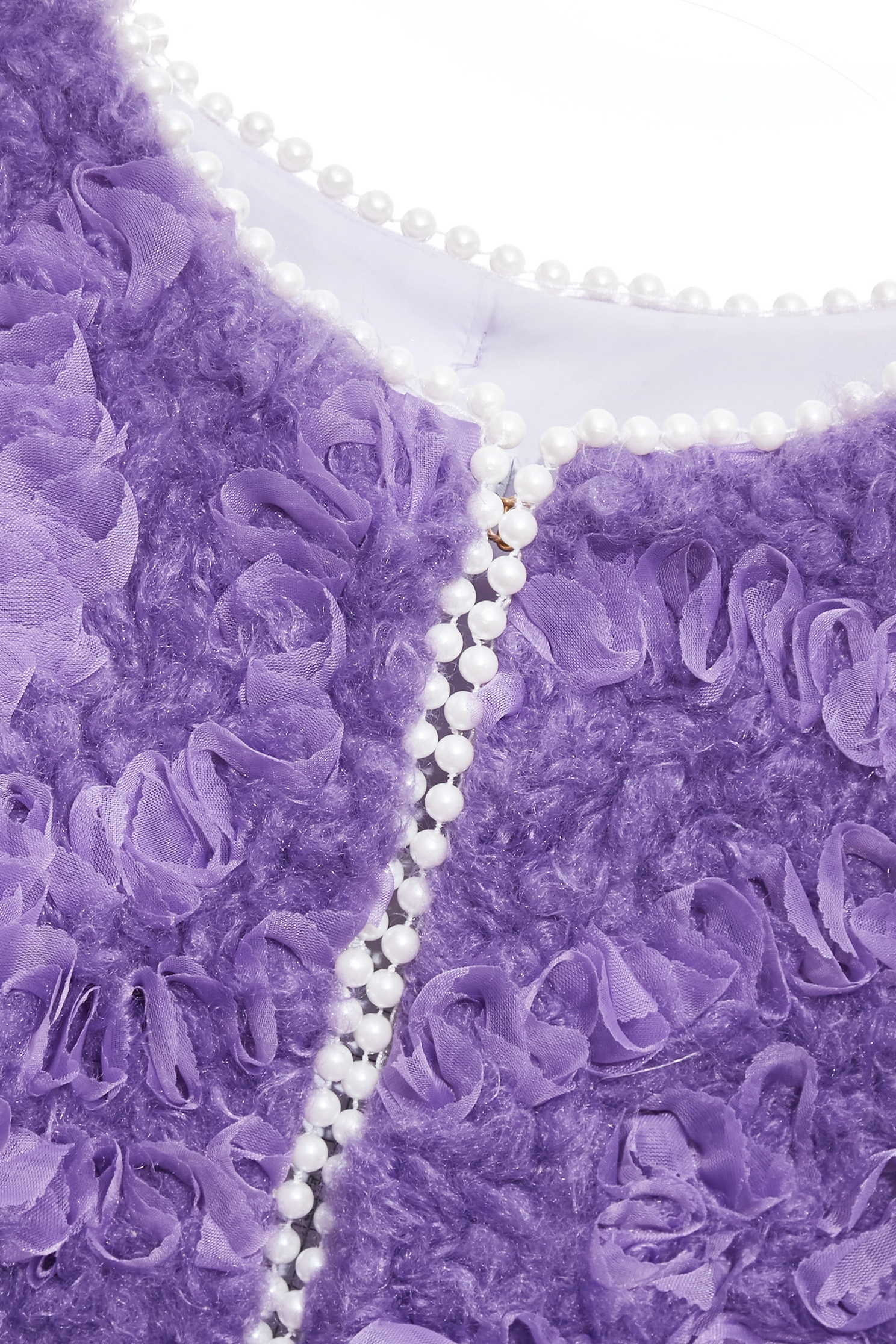 柔紫色立體壓花瓣外套柔紫色立體壓花瓣外套,一般外套,上班OL穿搭,外套,春夏穿搭,派對特輯,珍珠,約會特輯,花花世界,長袖外套