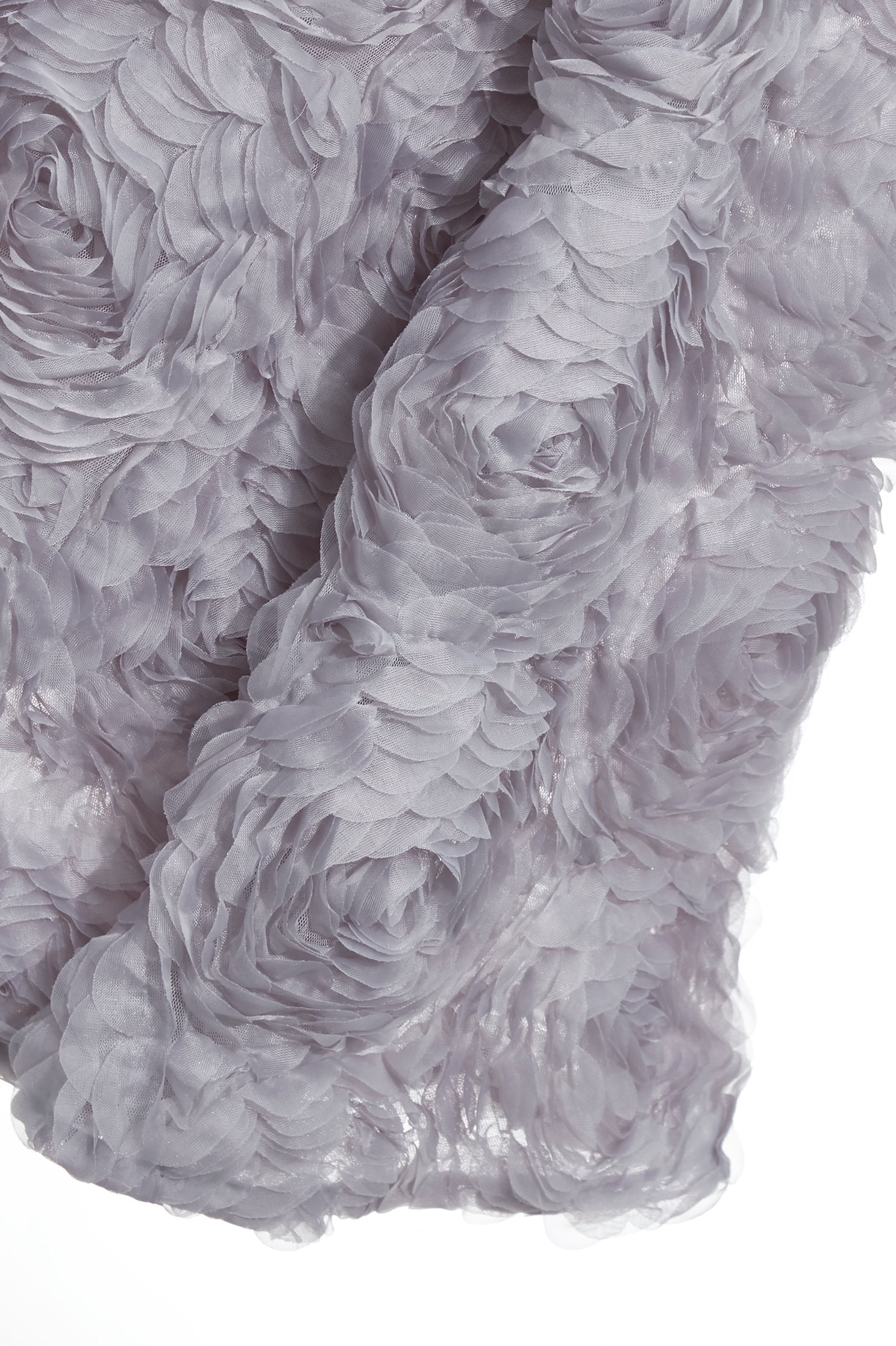 薄暮灰玫瑰花長裙薄暮灰玫瑰花長裙,時髦成套搭配,秋冬穿搭,網紗,網裙,花花世界,長裙