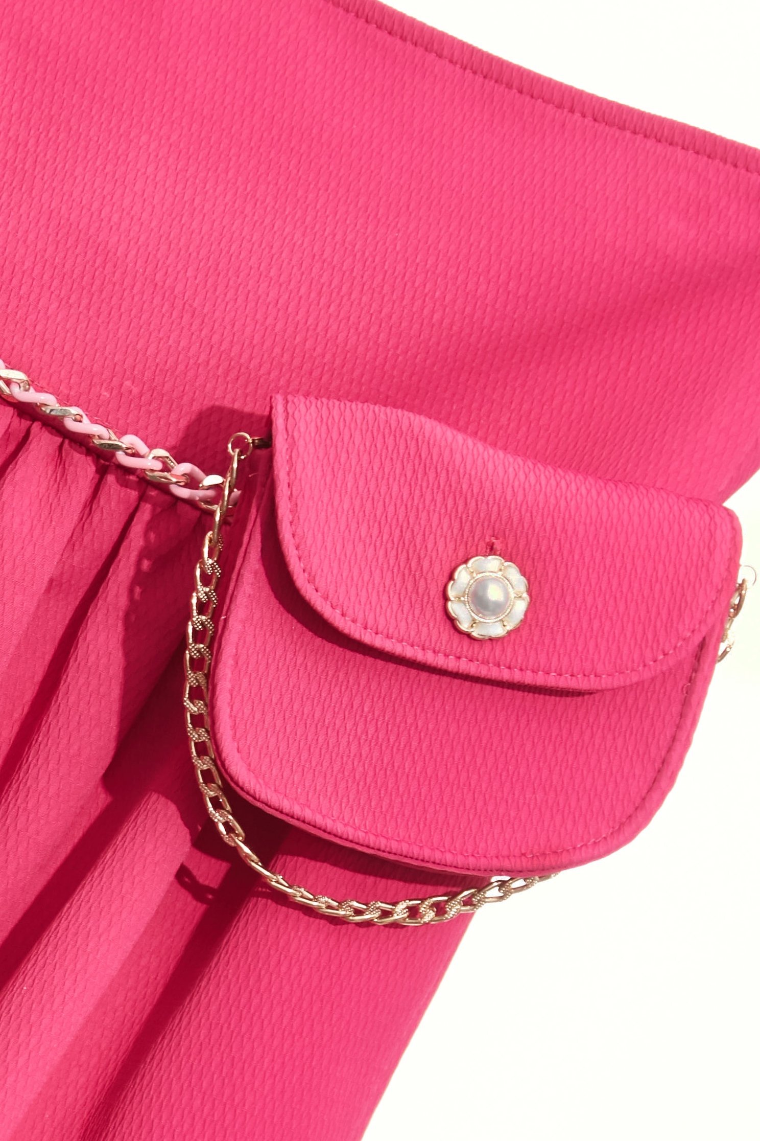 洋紅粉復古澎澎裙洋紅粉復古澎澎裙,秋冬穿搭,長裙