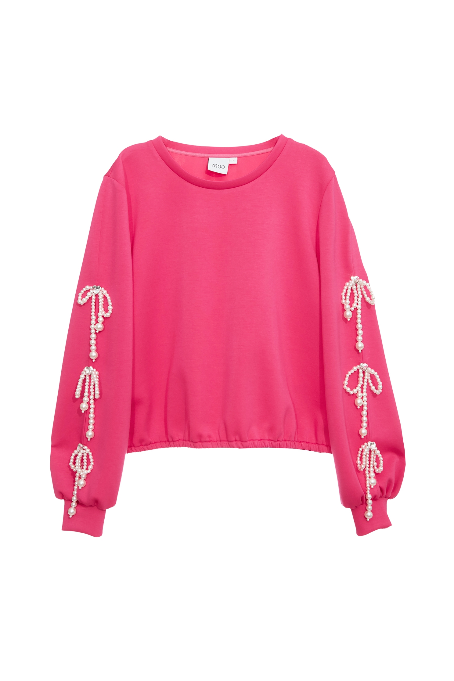 玫瑰花蕾色單品上衣玫瑰花蕾色單品上衣,T-Shirt,上衣,春夏穿搭,珍珠,約會特輯,蝴蝶結,針織