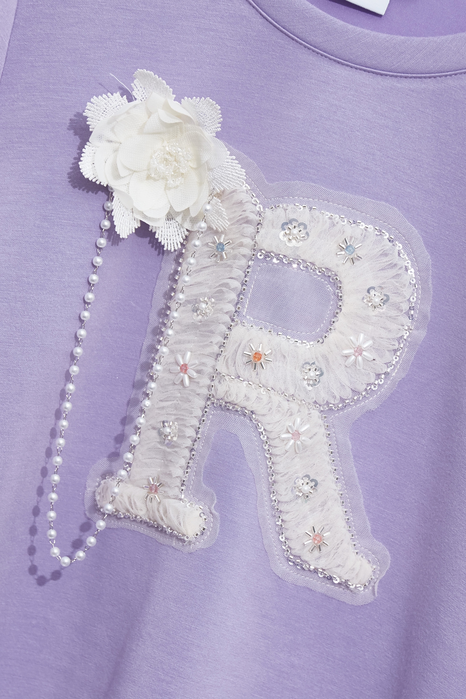 丁香紫衛衣式上衣丁香紫衛衣式上衣,上衣,珍珠,秋冬穿搭,花花世界,衛衣