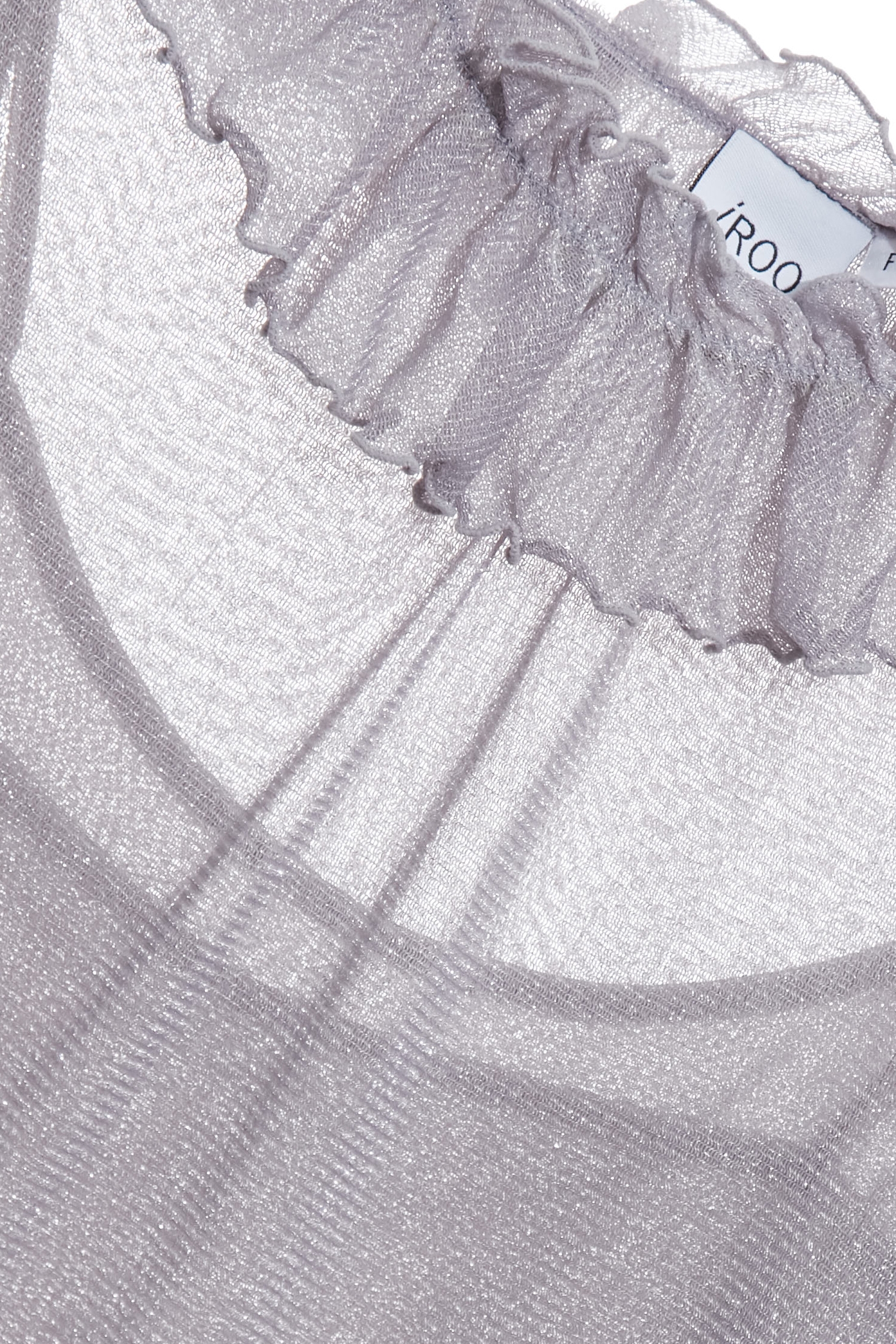 自帶銀蔥光澤感單品上衣自帶銀蔥光澤感單品上衣,上班OL穿搭,上衣,秋冬穿搭,約會特輯,荷葉