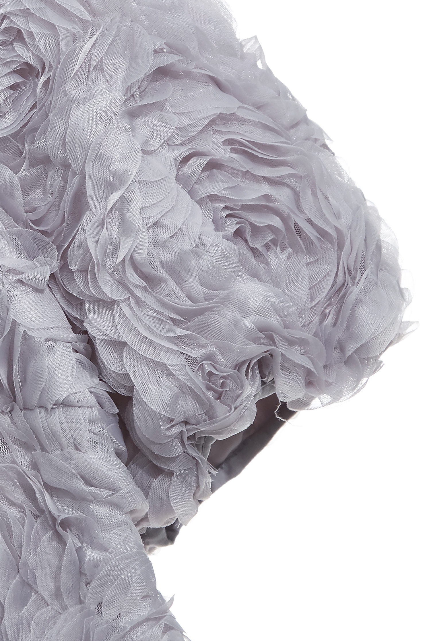 薄暮灰玫瑰花上衣薄暮灰玫瑰花上衣,V領上衣,上衣,時髦成套搭配,秋冬穿搭,網紗,花花世界