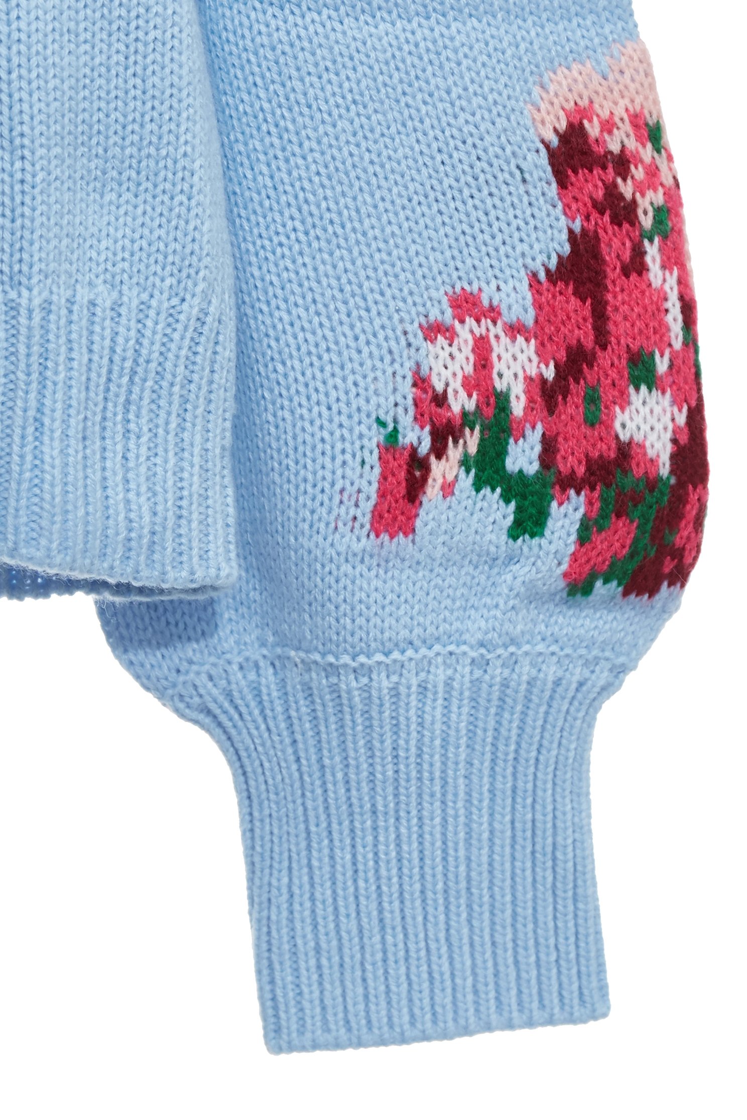 復古緹花造型針織上衣復古緹花造型針織上衣,上衣,秋冬穿搭,約會特輯,花花世界,針織,針織上衣,針織衫