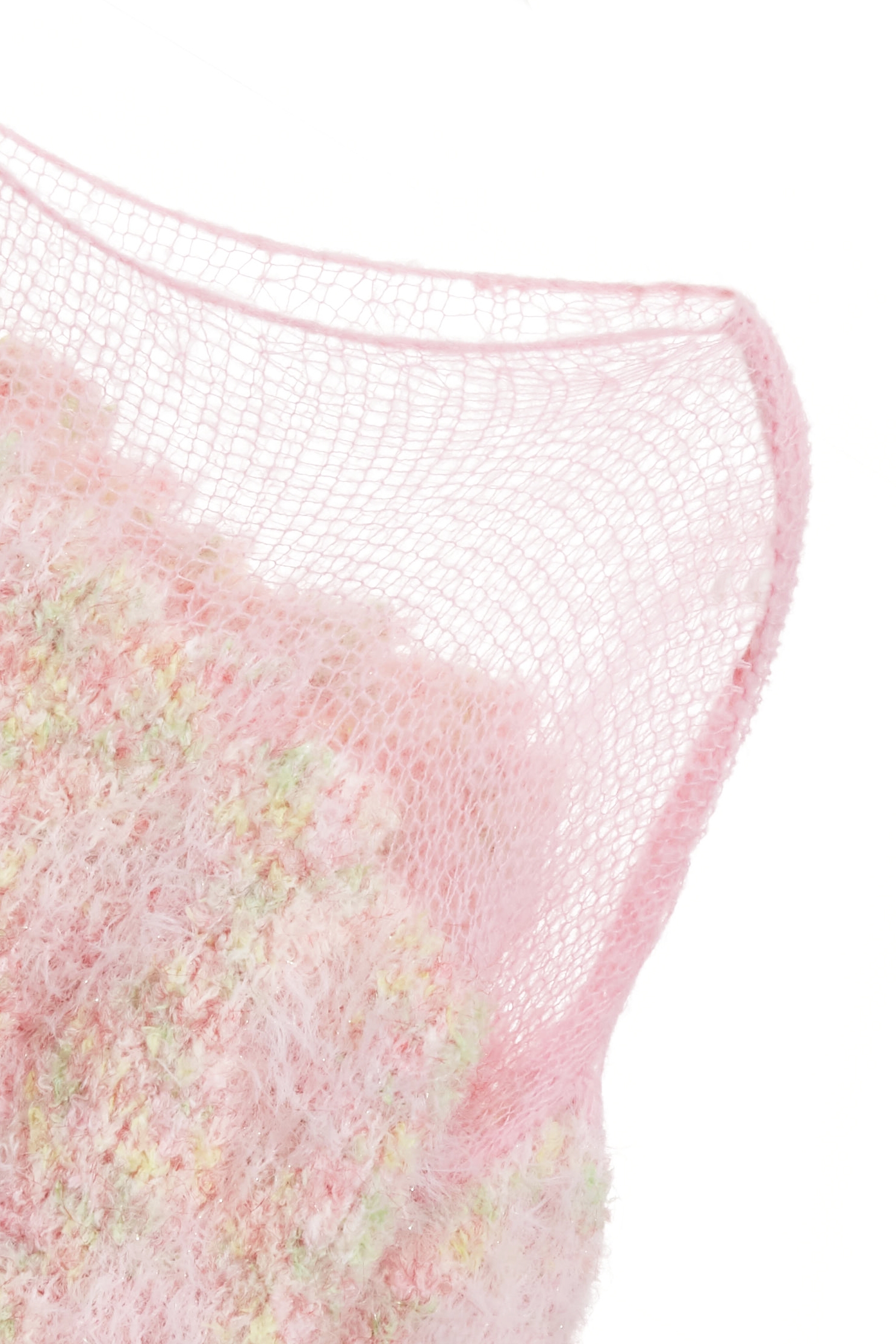 粉彩漸層圈圈紗針織上衣粉彩漸層圈圈紗針織上衣,上衣,秋冬穿搭,約會特輯,針織,針織上衣