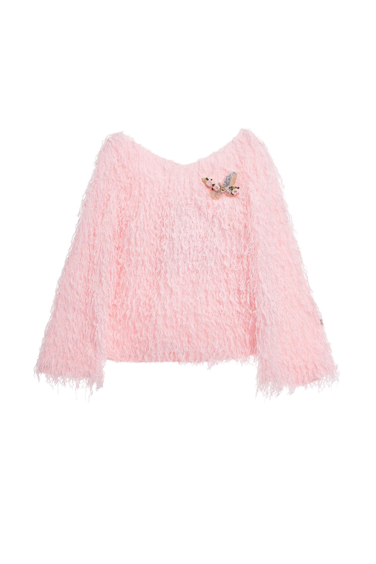 紅雪糕光澤感流蘇上衣紅雪糕光澤感流蘇上衣,上班OL穿搭,上衣,秋冬穿搭,約會特輯,花花世界