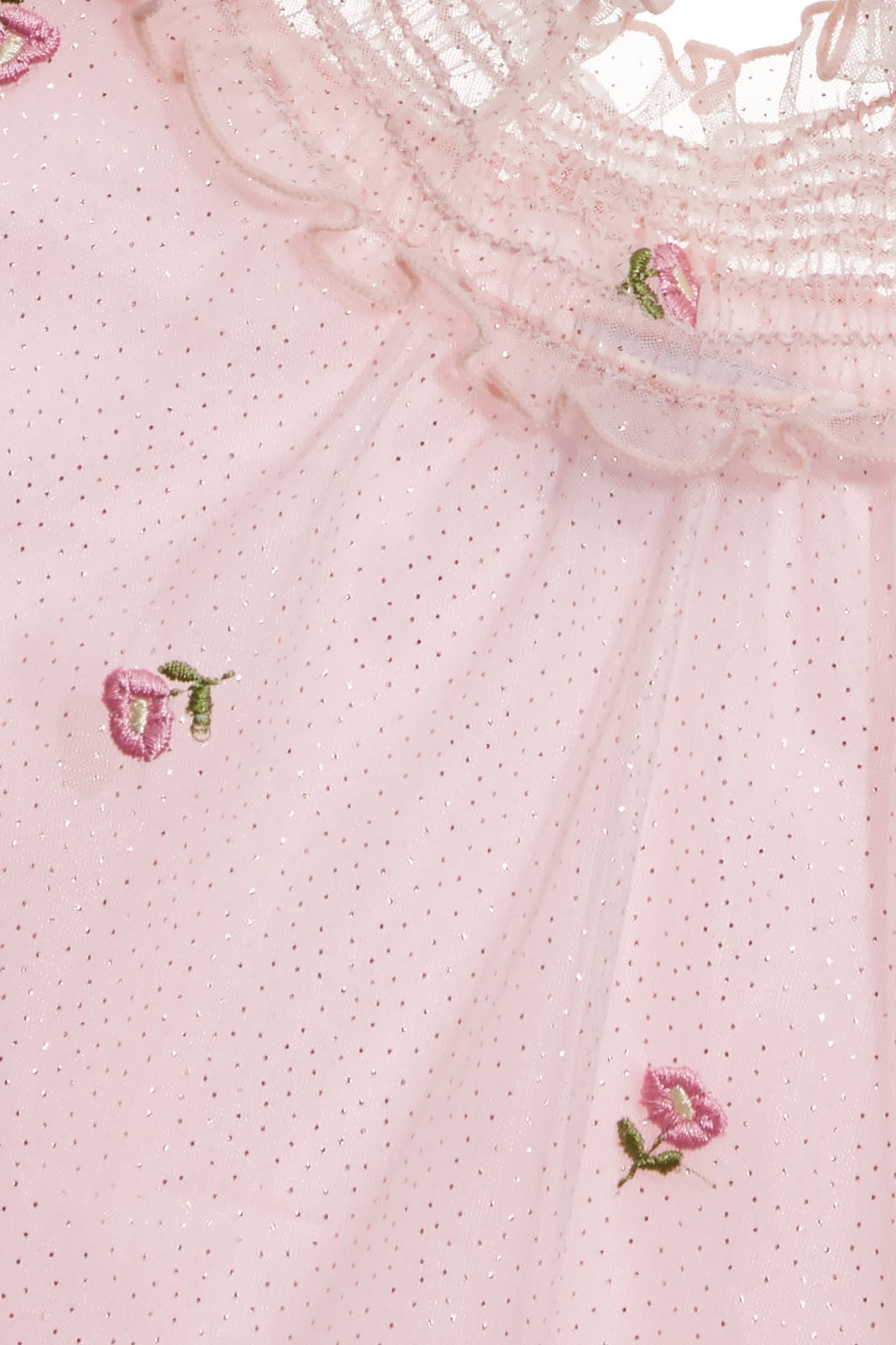 櫻花粉花朵刺繡單品上衣櫻花粉花朵刺繡單品上衣,上班OL穿搭,上衣,刺繡,秋冬穿搭,約會特輯,花花世界,荷葉