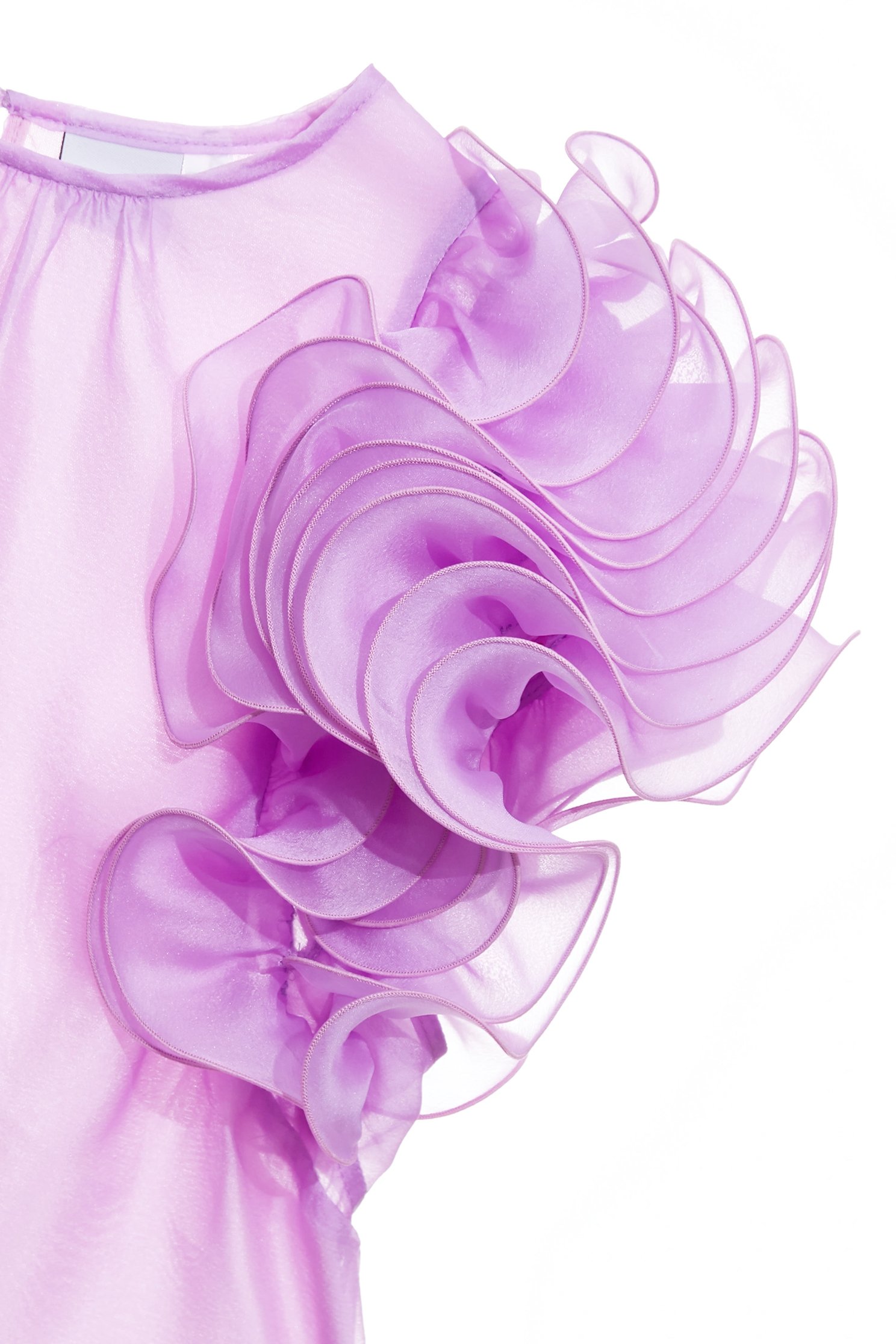 洋紅粉硨磲貝造型袖上衣洋紅粉硨磲貝造型袖上衣,上衣,春夏穿搭