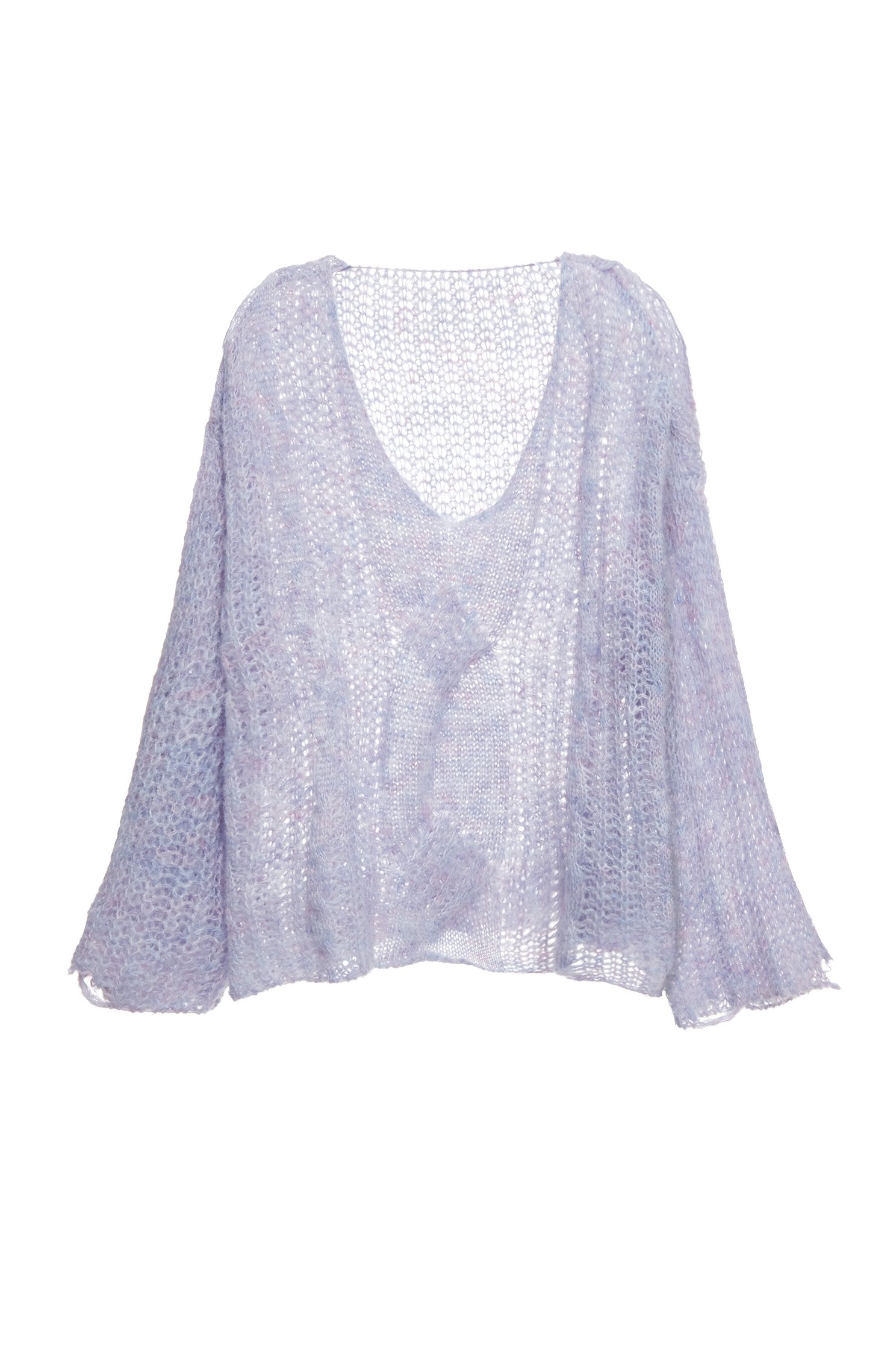 柔紫色五彩針織上衣柔紫色五彩針織上衣,V領上衣,上衣,春夏穿搭,約會特輯,針織,針織上衣,針織衫