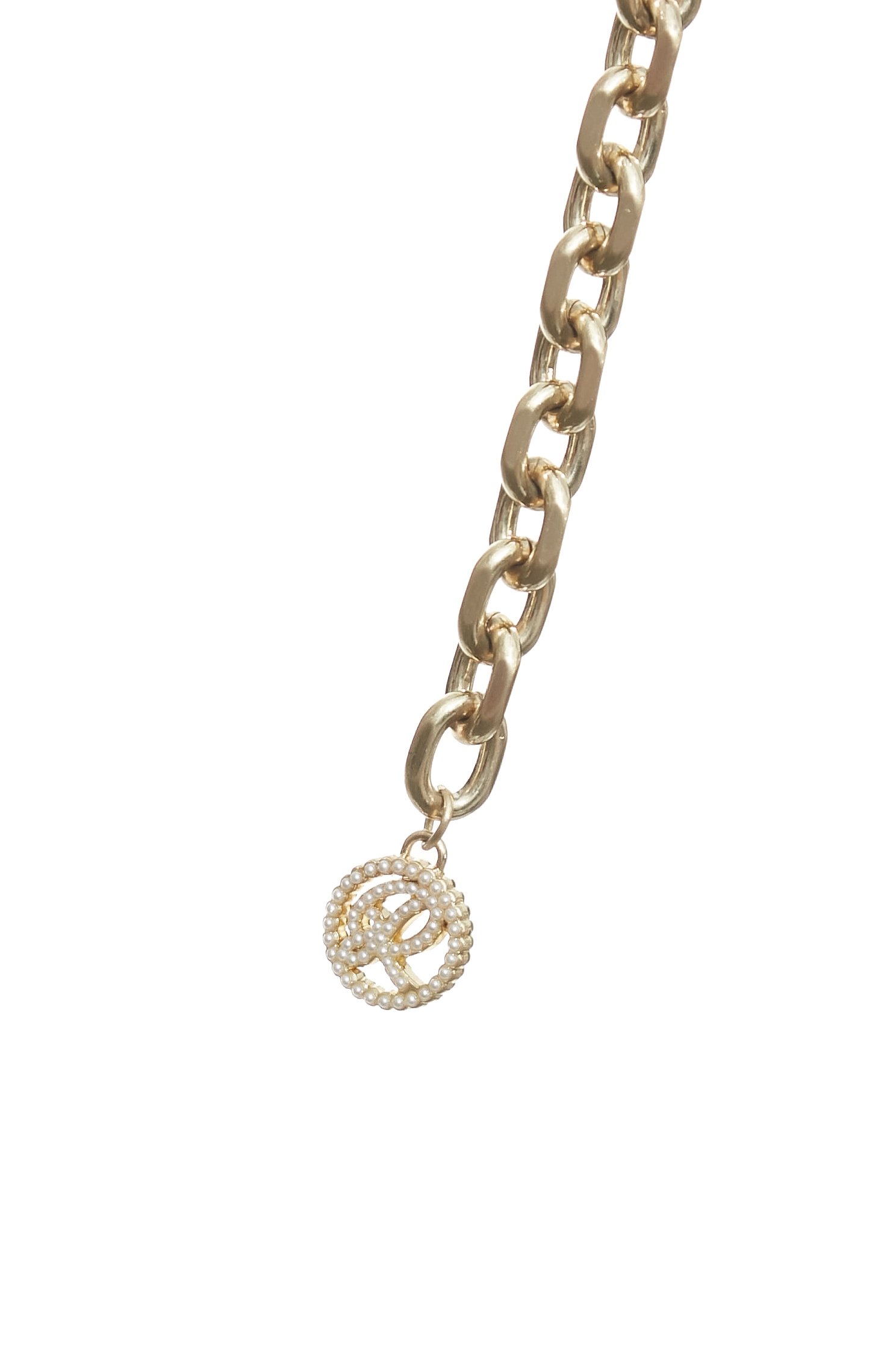 個性珍珠鍊條複合腰帶個性珍珠鍊條複合腰帶,珍珠,皮帶,皮革,秋冬穿搭